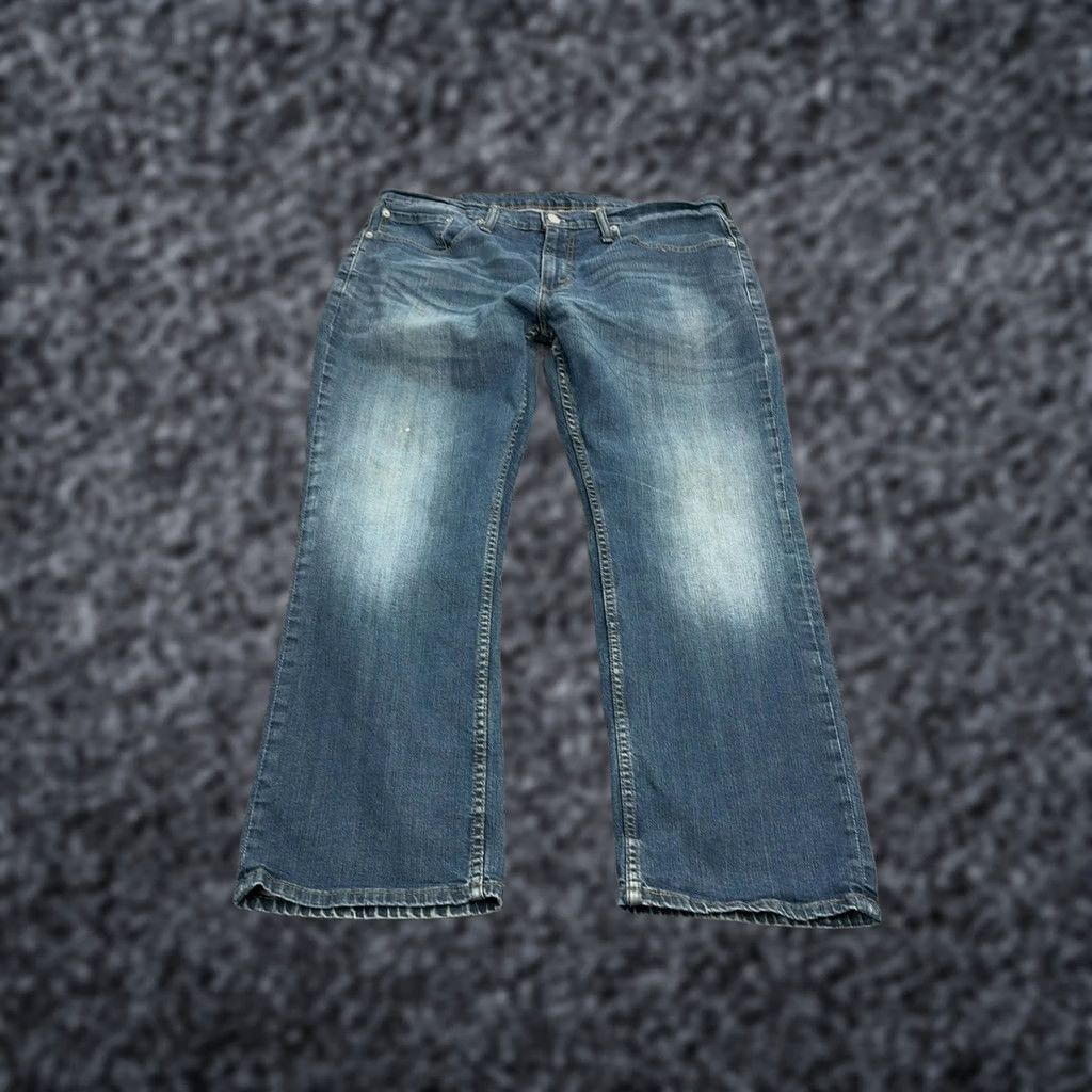 Levi's Levi's 559 Jeans Mens 38x30 Blue Relaxed Straight Cotton Stretch Denim Casual Size US 38 / EU 54 - 1 Thumbnail