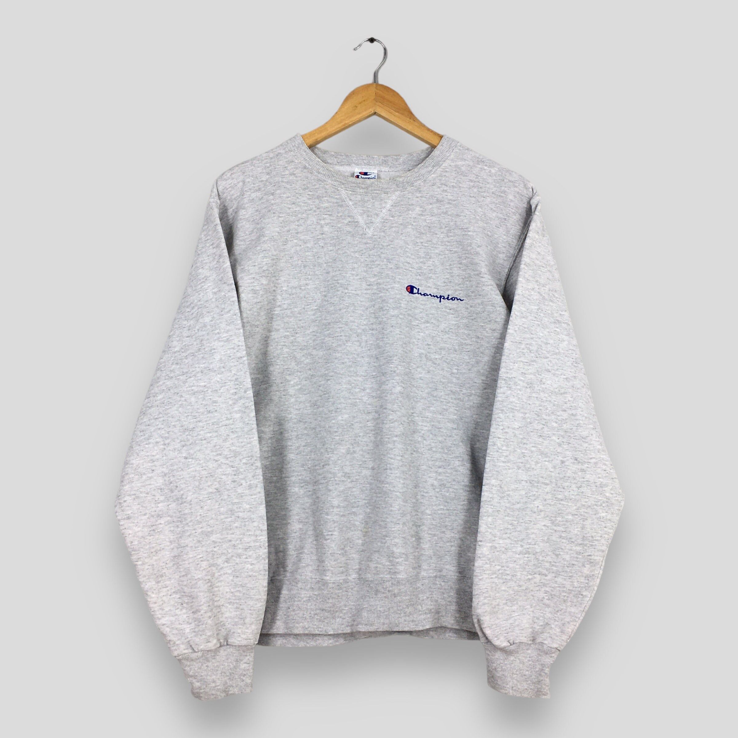 Champion Vintage 90s Champion Sportswear Gray Sweatshirt Medium Size US M / EU 48-50 / 2 - 1 Thumbnail