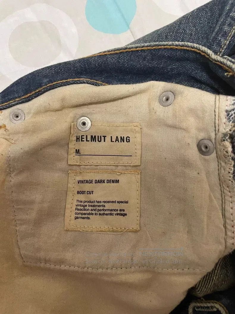 Helmut Lang Helmut Lang Vintage Dark Denim Boot Cut. Size US 28 / EU 44 - 4 Thumbnail