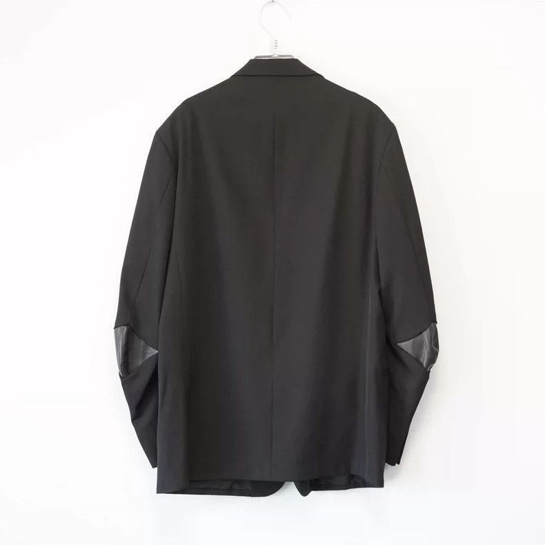 Yohji Yamamoto Yohji Yamamoto 96AW leather elbow cutlass sleeve jacket-250 Size US S / EU 44-46 / 1 - 3 Thumbnail
