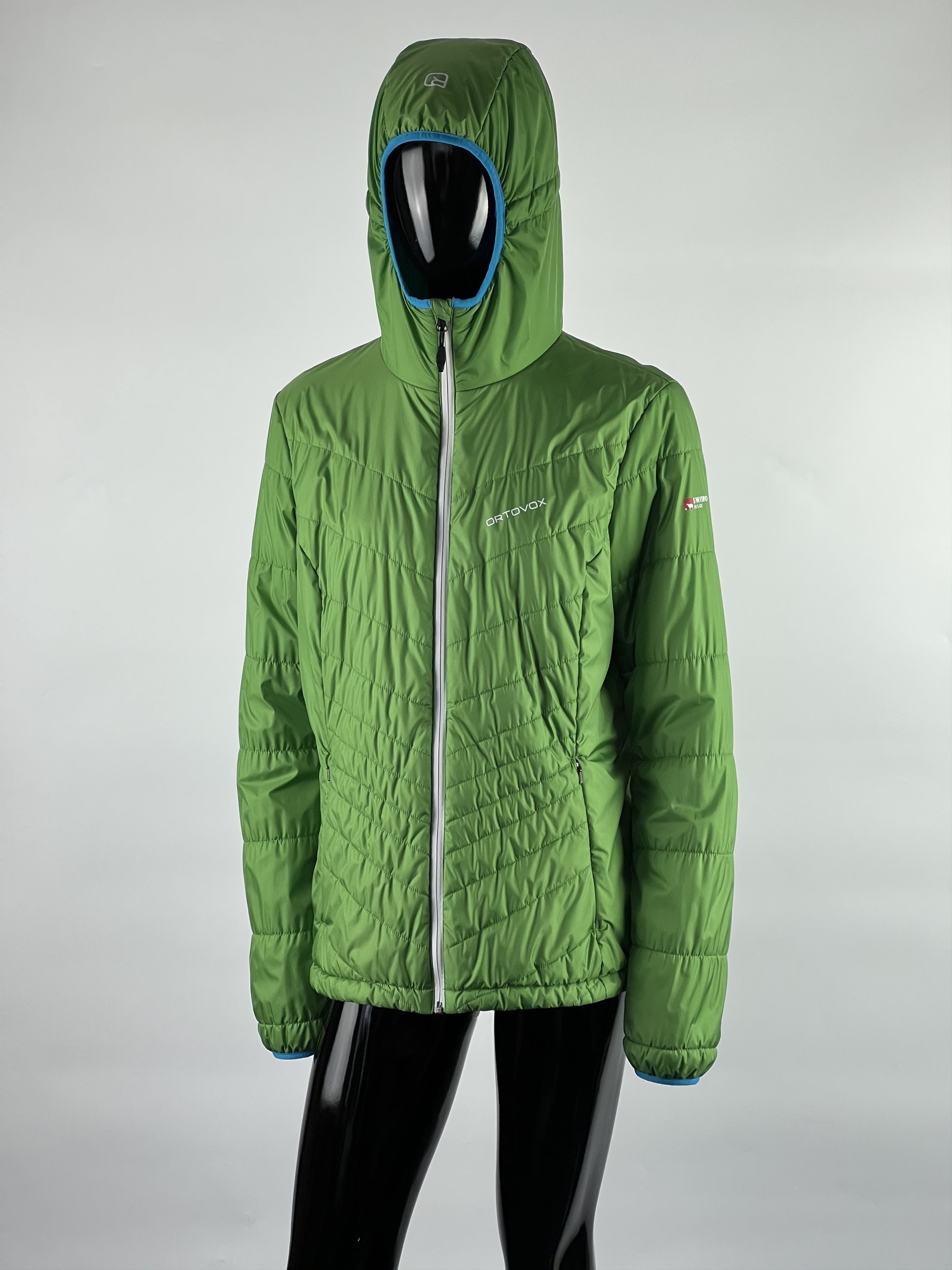 ORTOVOX Ortovox Merino Inside SwissWool Hooded Quilted Jacket Size L / US 10 / IT 46 - 2 Thumbnail