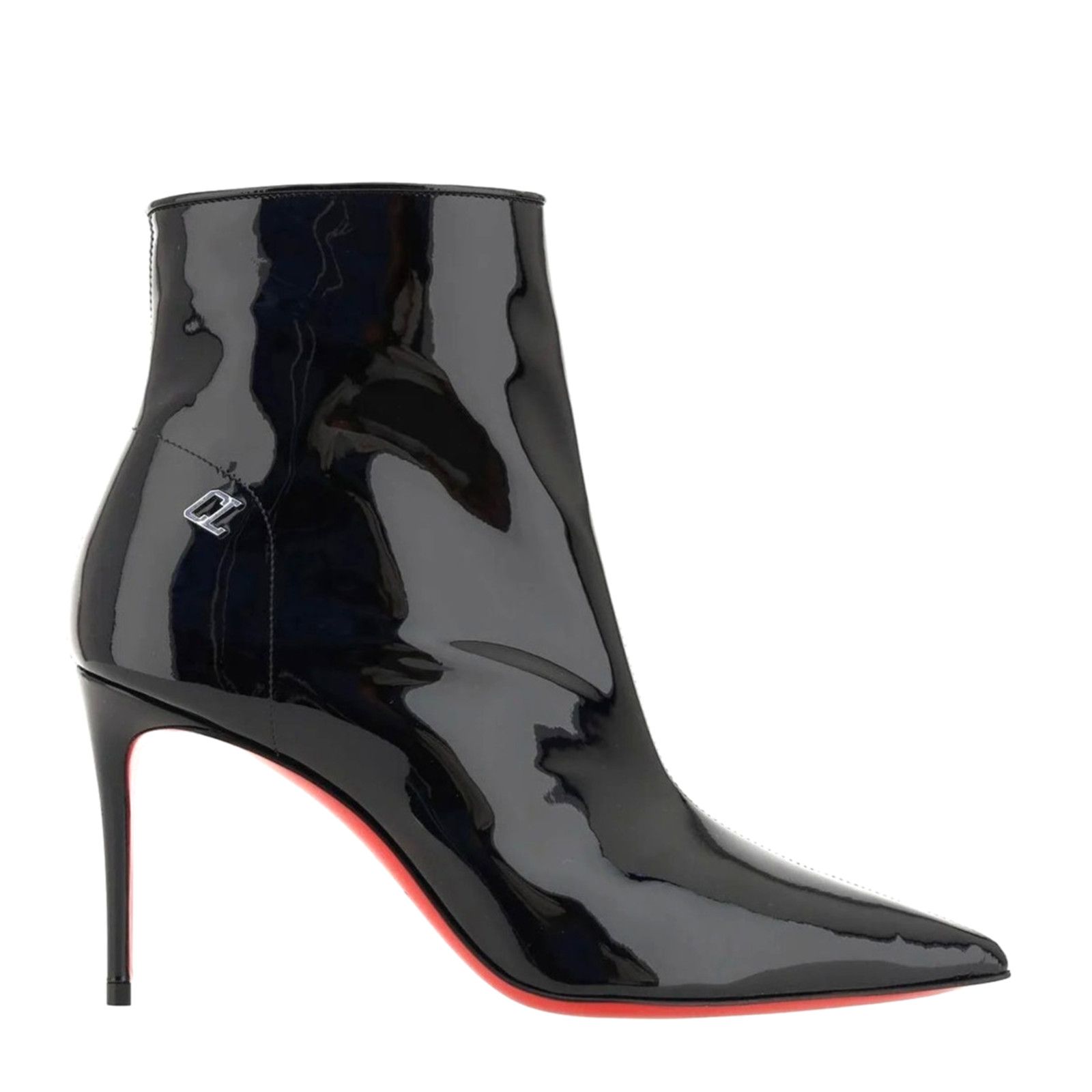 Christian Louboutin Christian Louboutin Sporty Kate Patent Boots Black 37.5 Size US 7.5 / IT 37.5 - 2 Thumbnail