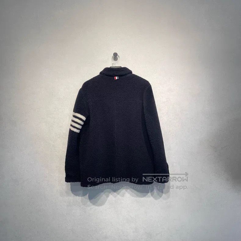 Thom Browne Thom Browne Classic four stripes fur coat Size US S / EU 44-46 / 1 - 2 Thumbnail