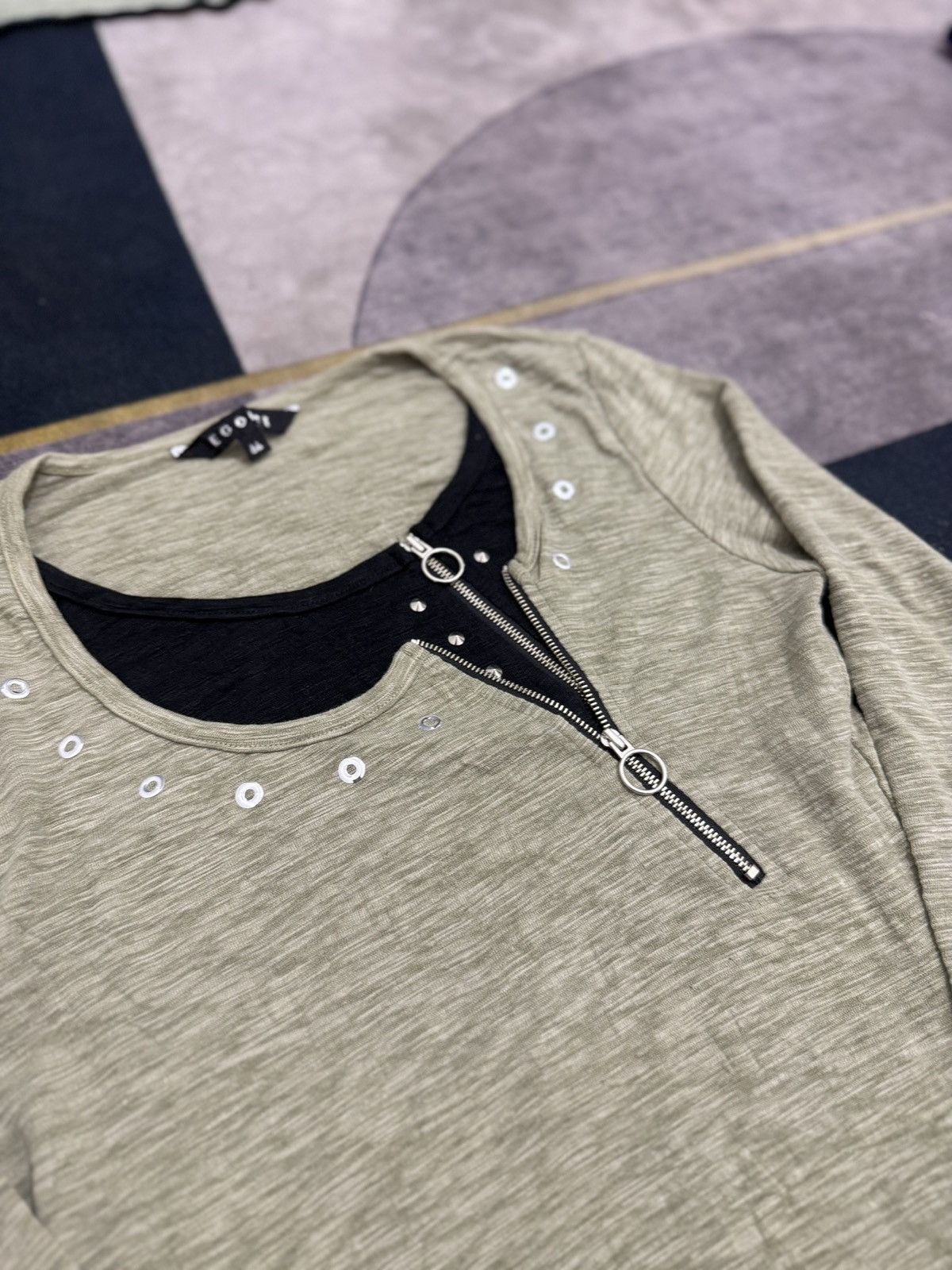 If Six Was Nine Y2K EGOIST IFSIX LONG SLEEVE Size M / US 6-8 / IT 42-44 - 3 Thumbnail