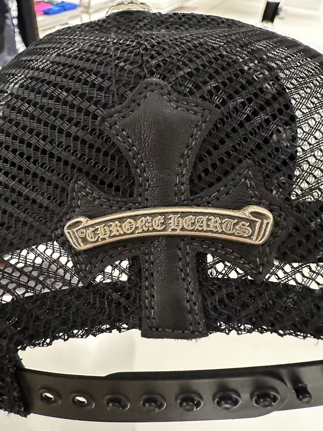 Chrome Hearts Chrome Hearts CH Black Patch Cemetery Cap Size ONE SIZE - 5 Thumbnail