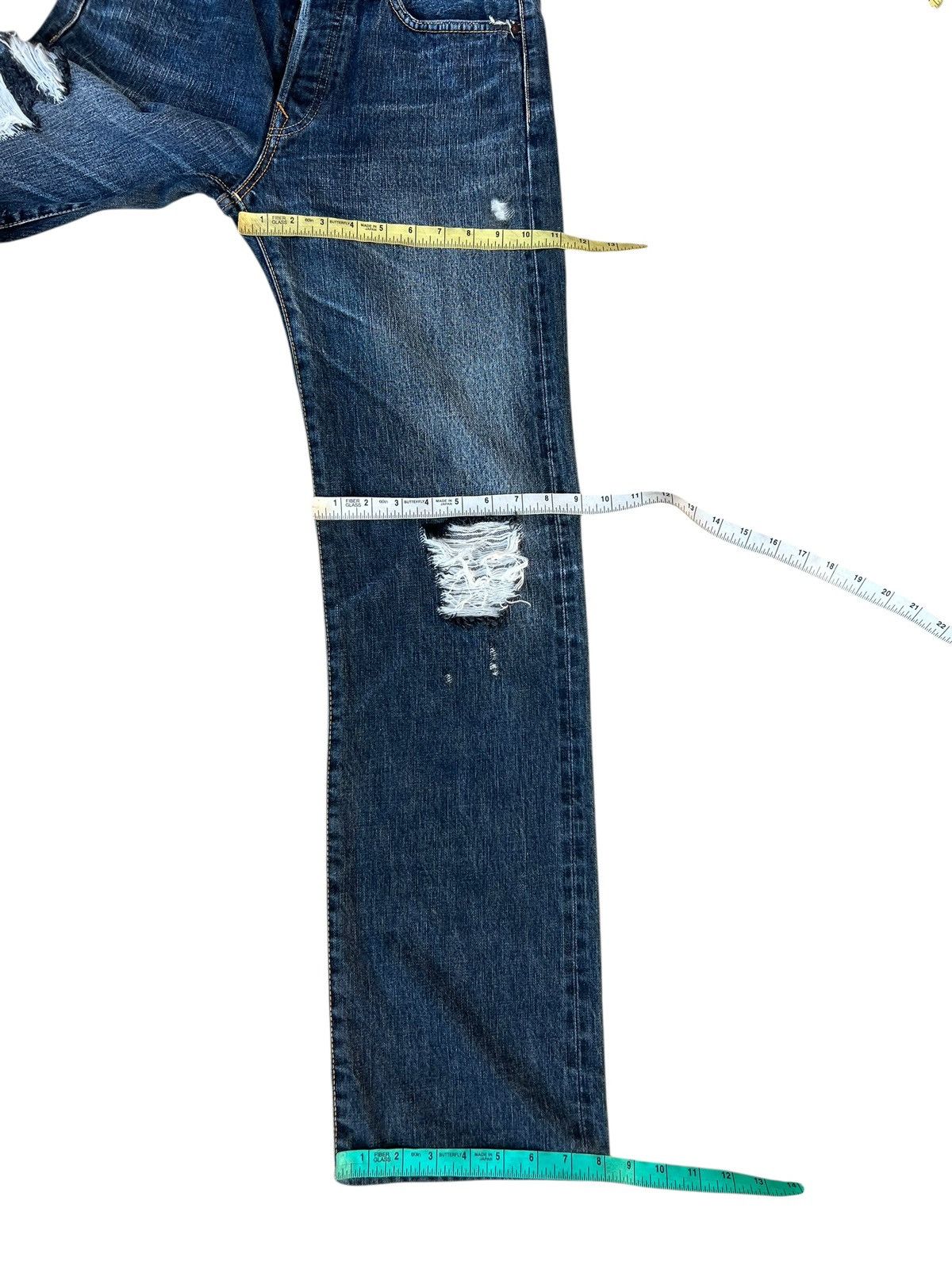 45rpm Vintage 45rpm Distressed Fade Denim Selvedge Jeans Size US 30 / EU 46 - 3 Thumbnail