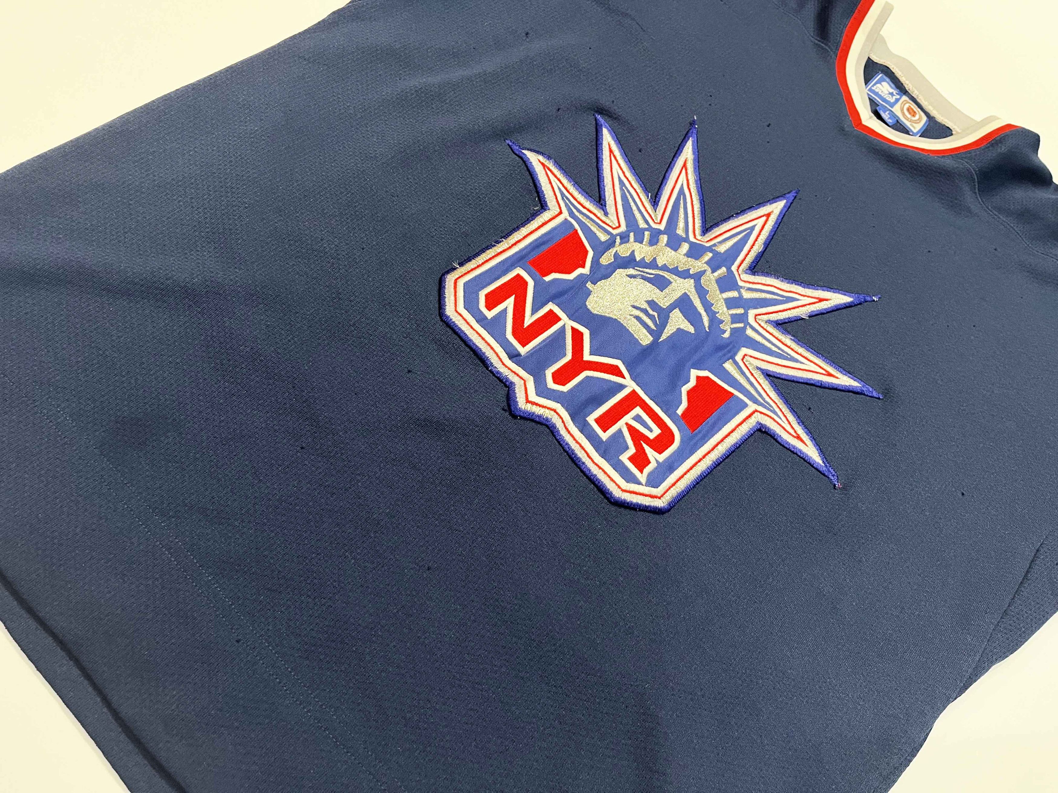 Starter Vtg Starter New York Rangers GRETZKY #99 NHL Hockey Jersey Size US L / EU 52-54 / 3 - 8 Thumbnail
