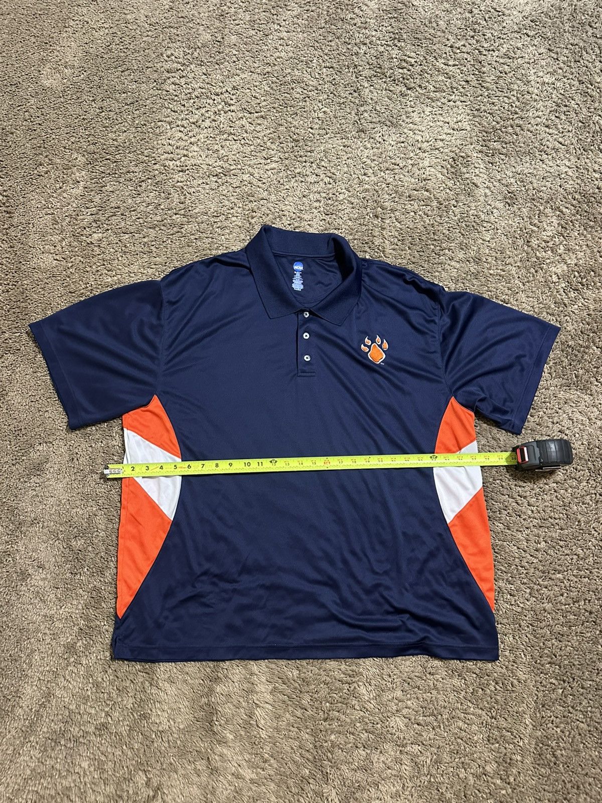 NCAA Vintage NCAA Clemson Tigers polo shirt 00s size 3XL Size US XXL / EU 58 / 5 - 4 Thumbnail