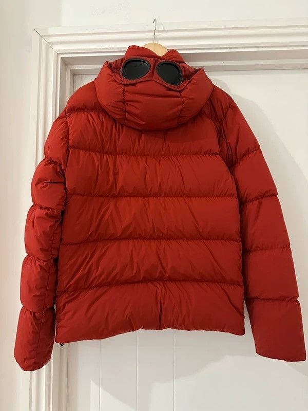 C.p comapny nycra-r google jacket down jacket puffer