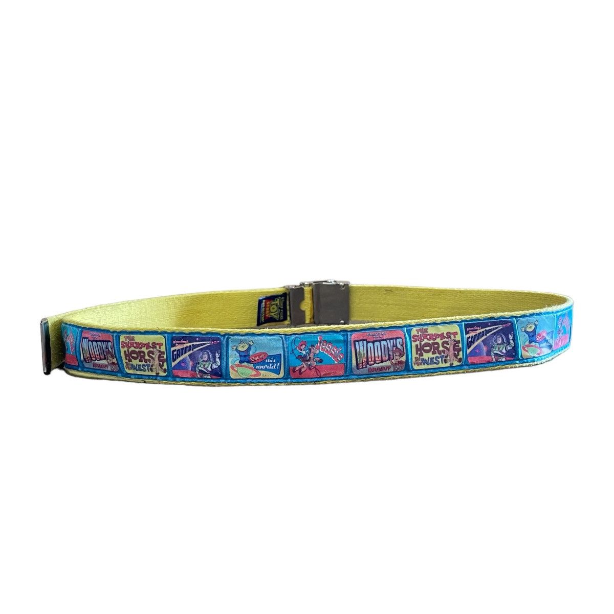 Cartoon Network × Disney × Vintage Vintage OG Toy Story 1 Movie Cotton Bunckle Belt Size ONE SIZE - 7 Thumbnail