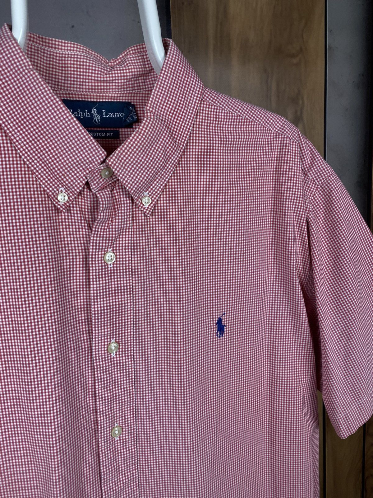 Polo Ralph Lauren 🎠Vintage 90s Shirt Short Sleeve Polo Ralph Lauren Checkered🎠 Size US XXL / EU 58 / 5 - 2 Thumbnail