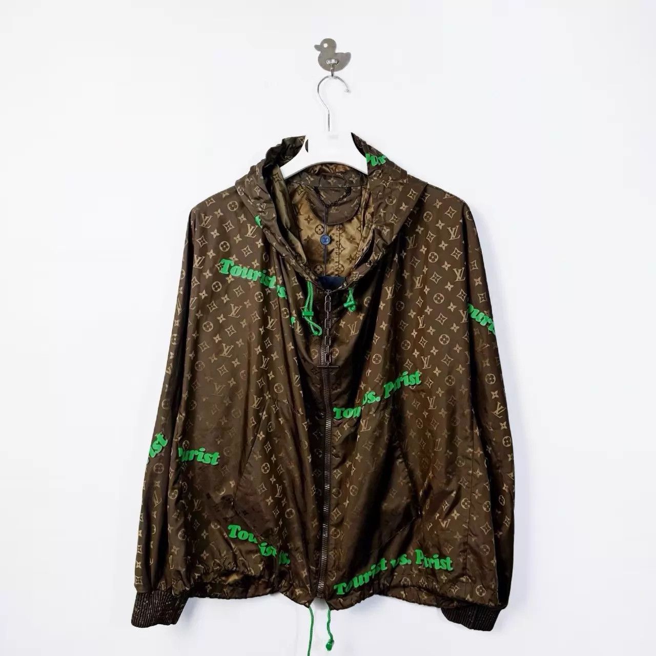 Louis Vuitton LV All Over Logo Shell Jacket 48 Size US M / EU 48-50 / 2 - 1 Thumbnail