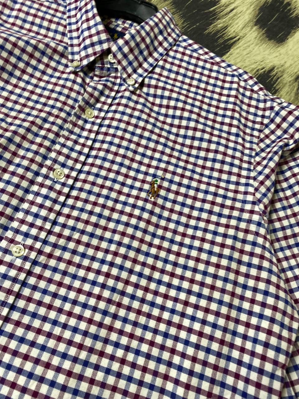 Polo Ralph Lauren × Vintage 90s Ralph Lauren Polo Vintage Button Down Size US M / EU 48-50 / 2 - 12 Thumbnail