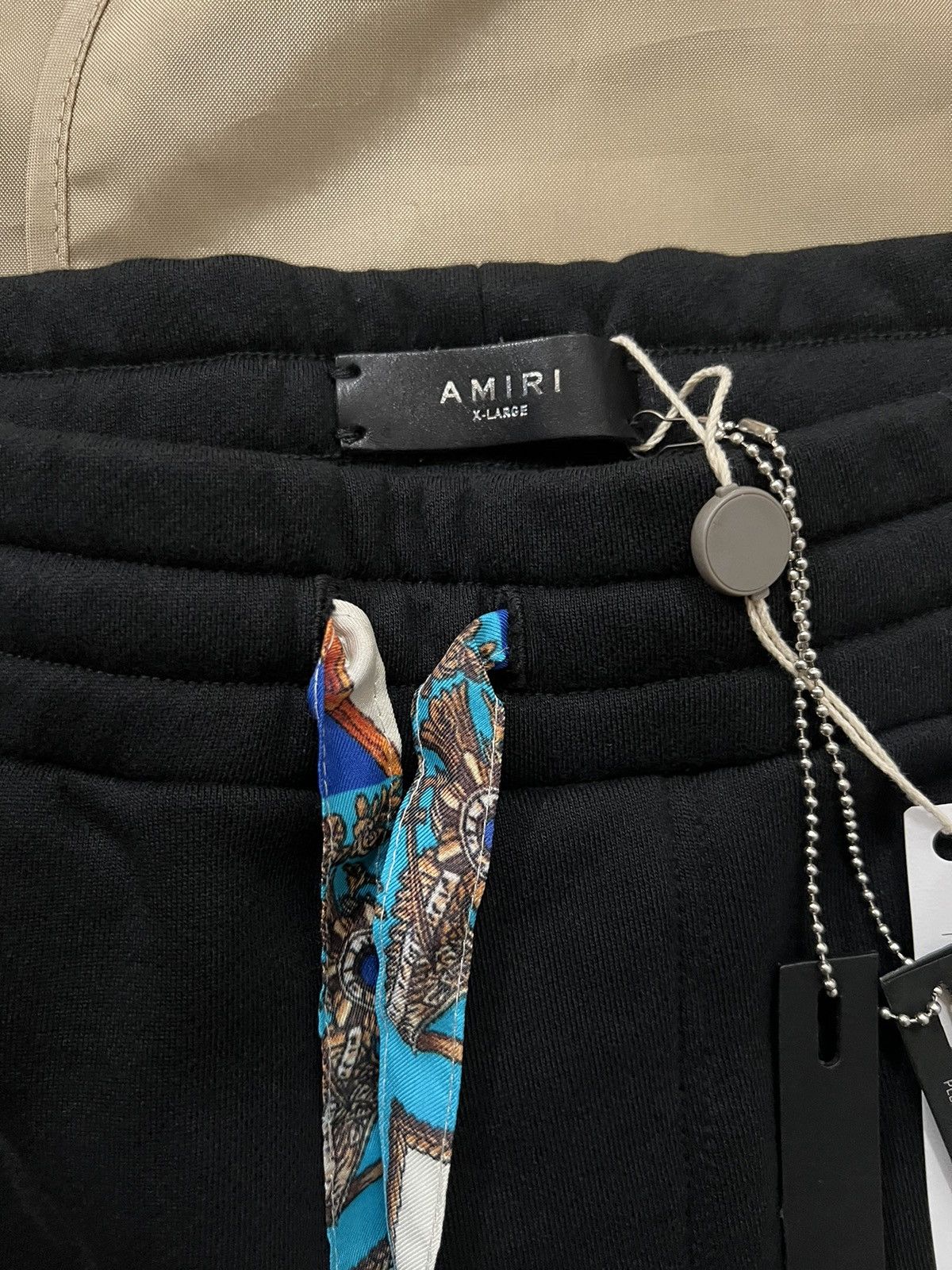 Amiri AMIRI SWEATPANTS WITH LOGO size XL Size US 36 / EU 52 - 4 Thumbnail