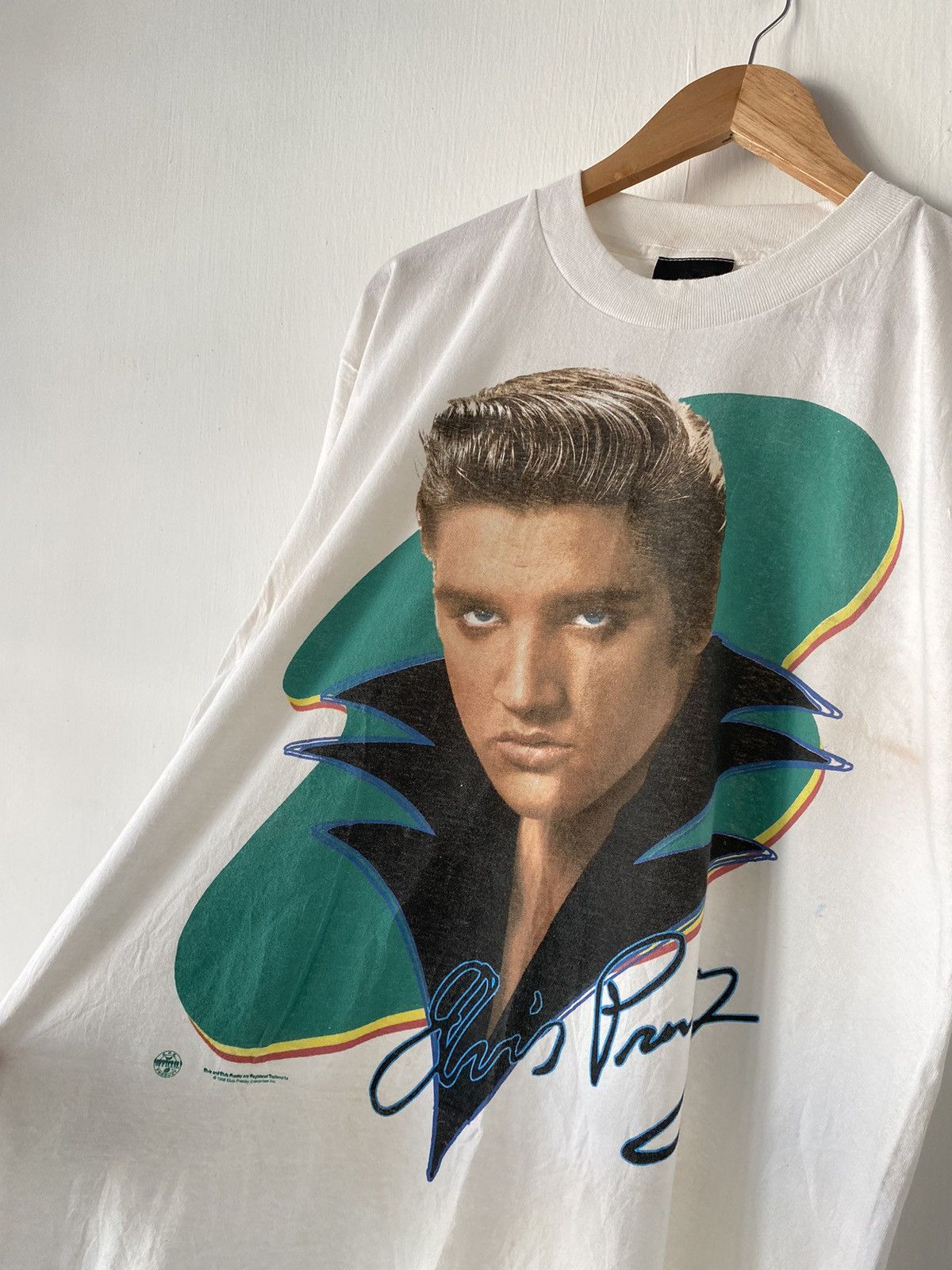 Band Tees Vintage Elvis Presley Band T-shirt Size US L / EU 52-54 / 3 - 2 Thumbnail