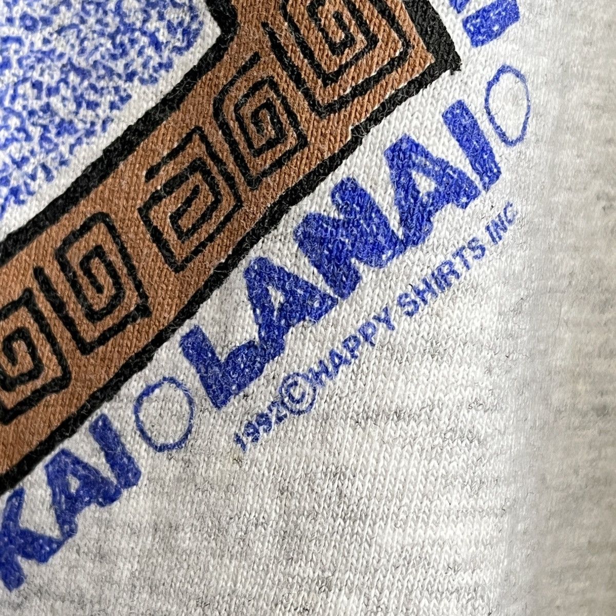 Vintage Real Vintage Hawaii 1992 Happy Shirts Inc Single Stitch Size US L / EU 52-54 / 3 - 7 Thumbnail