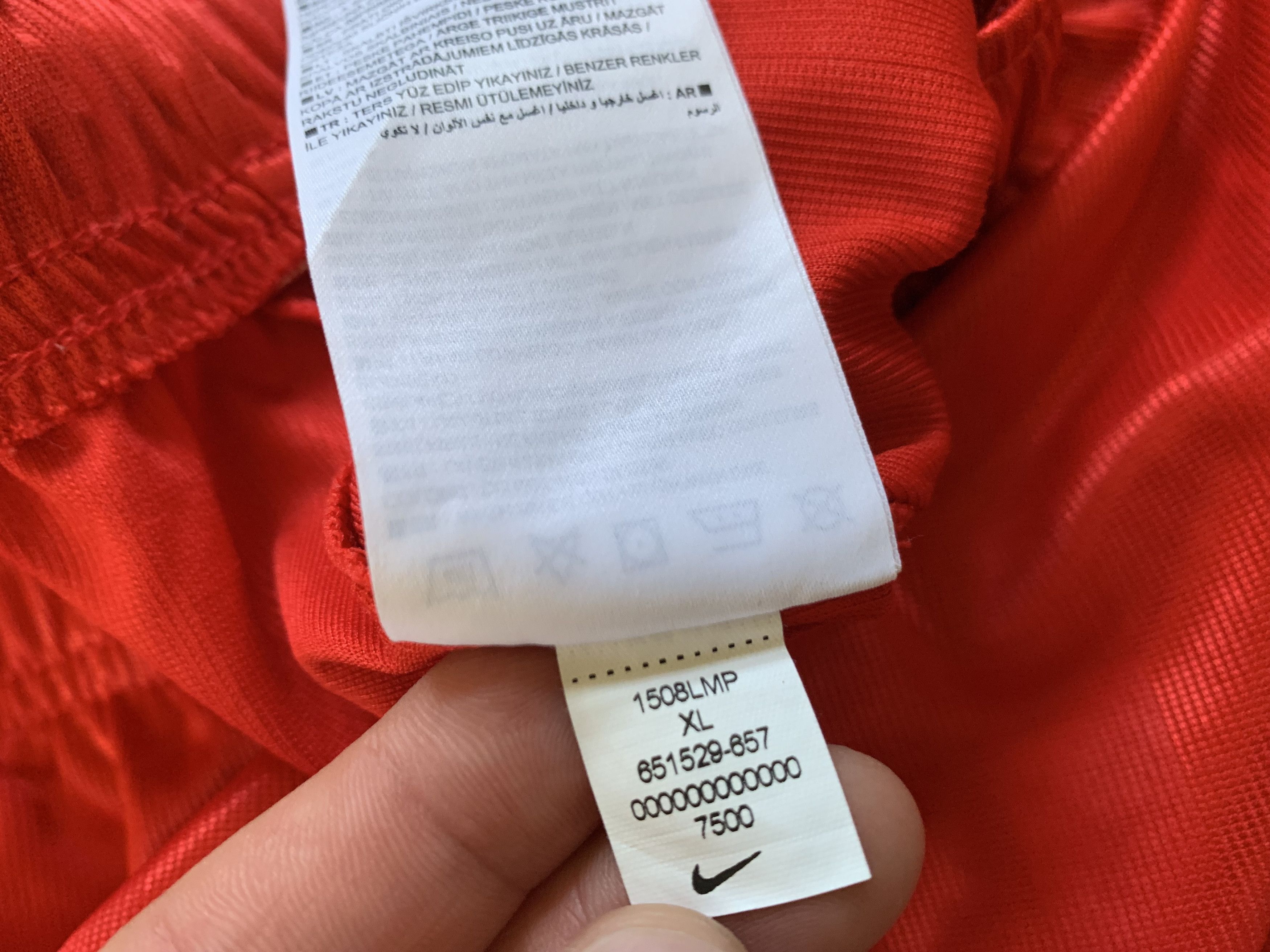 Nike Nike Red Training Soccer Shorts Size US 40 / EU 56 - 8 Thumbnail