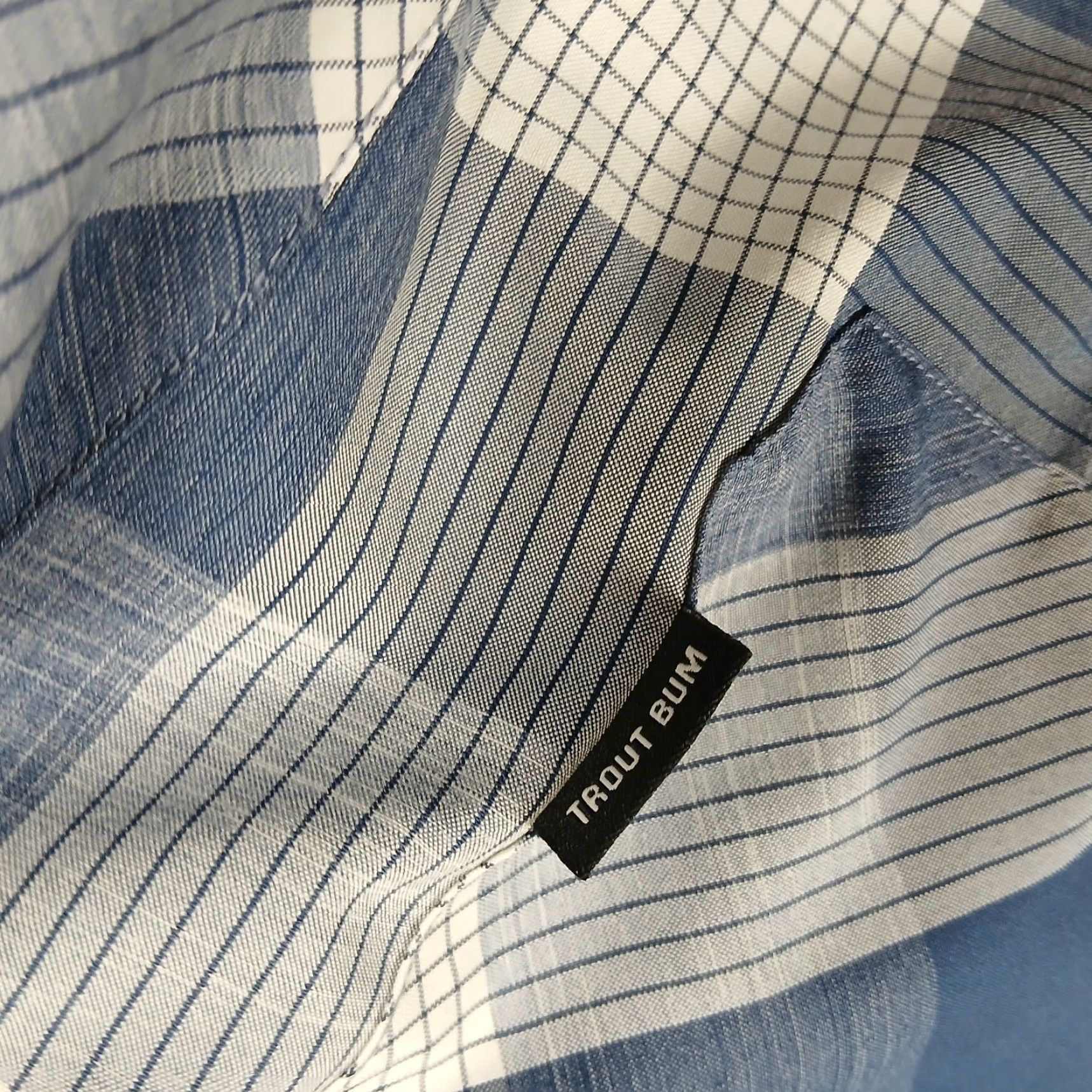 Orvis Orvis Trout Bum Button Up Shirt Mens XL Extra Large Blue Plaid Shirt Button-Up Pattern: Check Short Sleeve Casual Workwear Men Blues Plaid blue? Size US XL / EU 56 / 4 - 6 Thumbnail