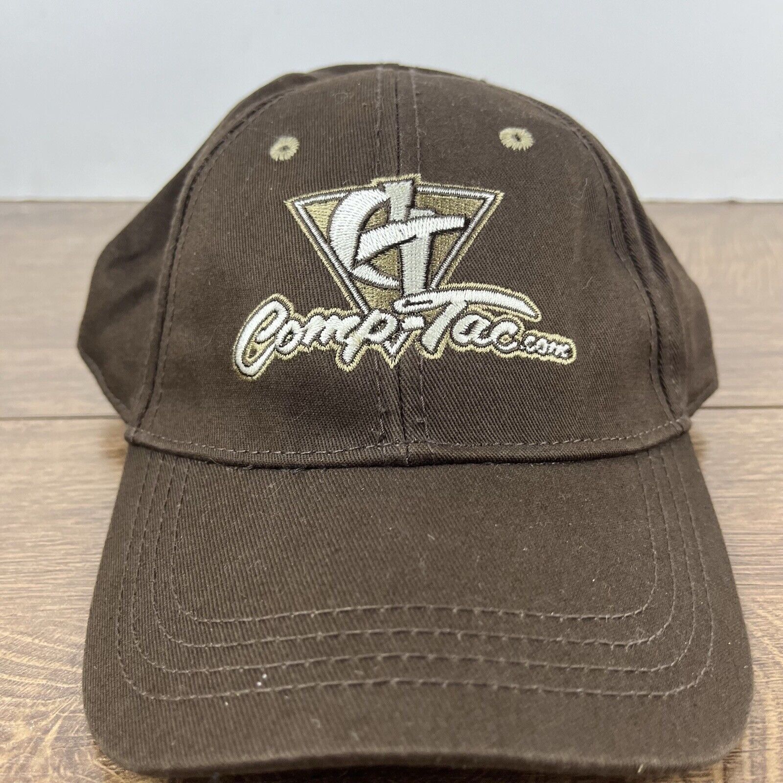 Other Comp Tac Hat CompTac Brown Cap Adjustable Brown Adult Size H Size ONE SIZE - 5 Thumbnail