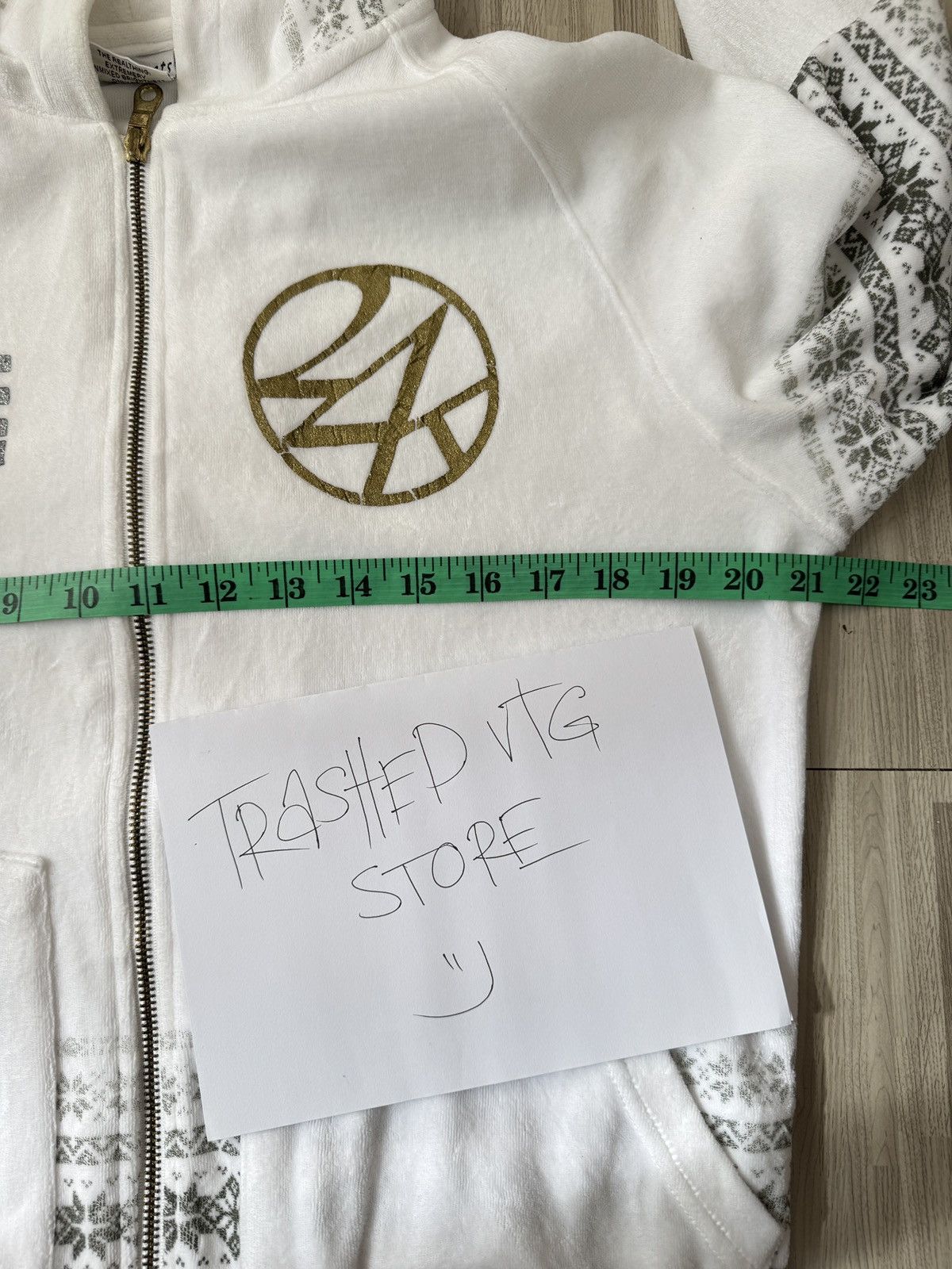 Japanese Brand 24 Karats Gold Digger Chrome Hearts Style Hoodies Size US L / EU 52-54 / 3 - 16 Thumbnail