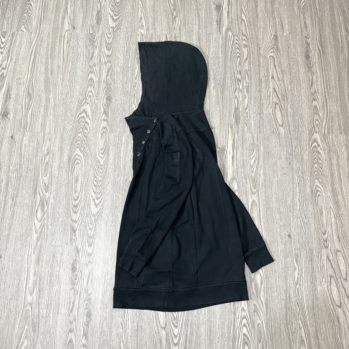 14th Addiction 2000s DOHC - Asymmetrical Button Hoodie Rick Owen Style Size US M / EU 48-50 / 2 - 15 Thumbnail
