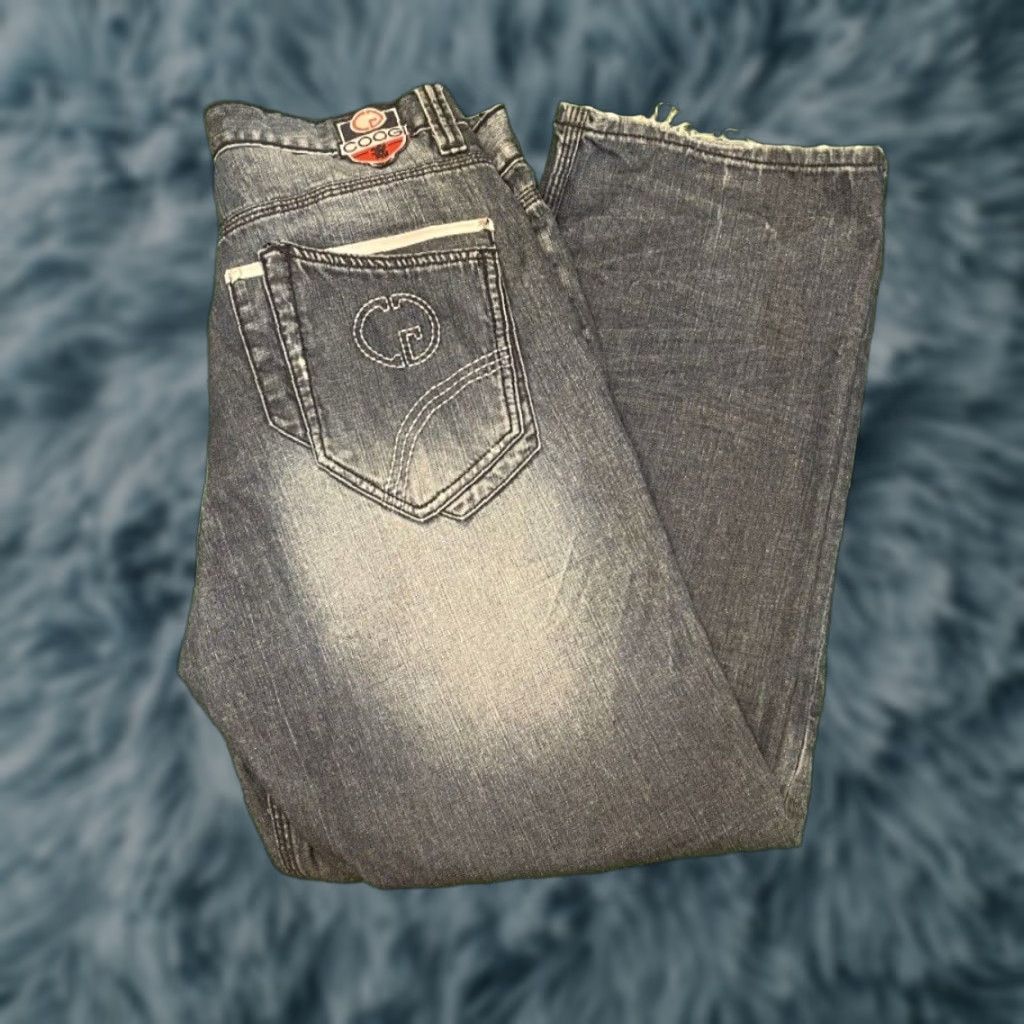 Coogi VINTAGE Coogi Baggy Jeans VTG Mens Size 34X34 Embroidered Grunge Skater Y2K Wide-Leg Jeans Mens Size US 34 / EU 50 - 1 Thumbnail