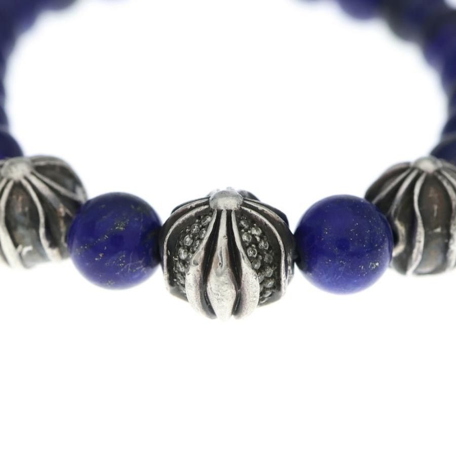 Chrome Hearts Chrome Hearts Pave Diamond 8mm BEAD Bracelet Size ONE SIZE - 5 Thumbnail
