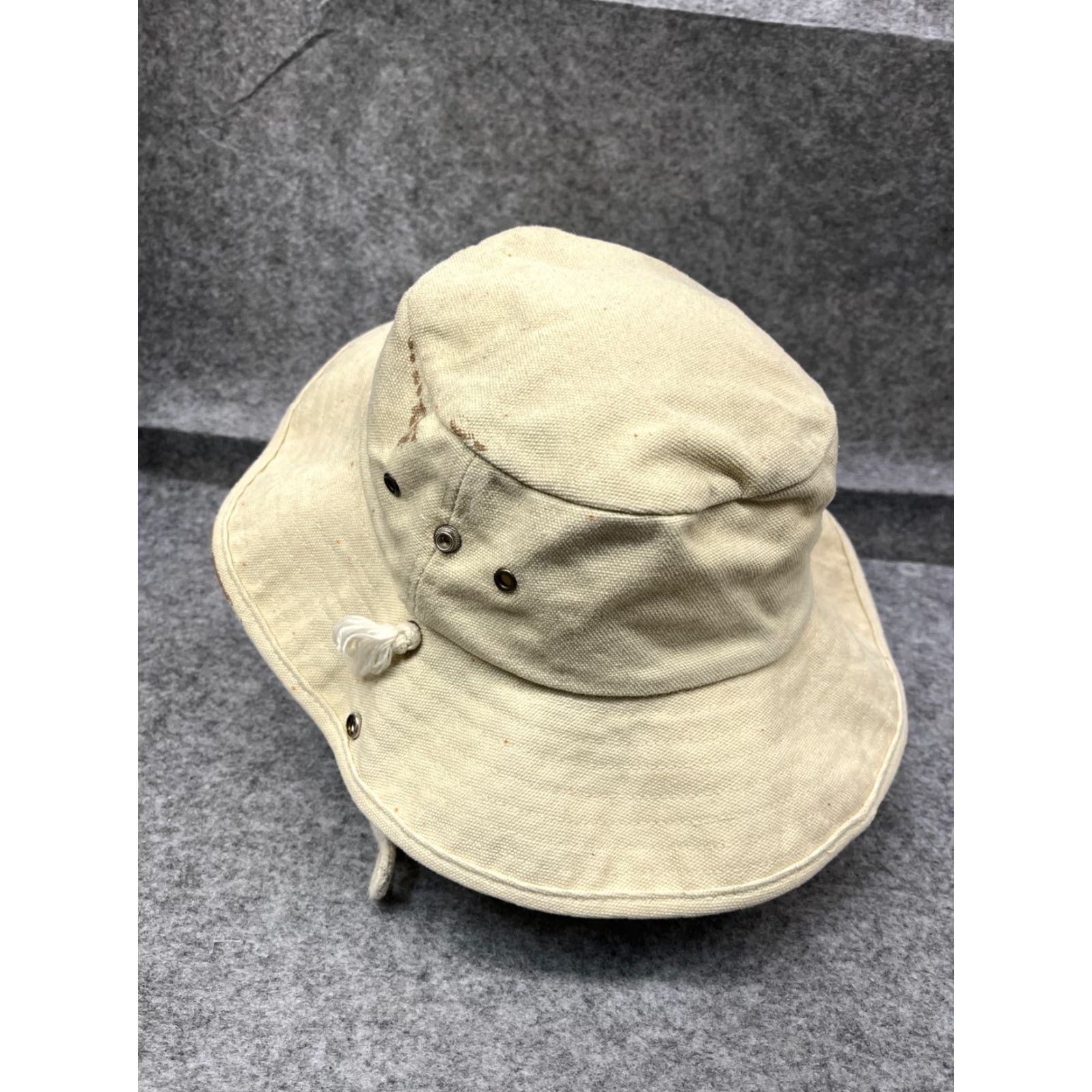 Port Authority PORT AUTHORITY Bucket Hat Adult One Size Ivory 100% Cotton Adjustable Lightweight Outdoor Sun Hat Mens Womens Unisex Accessories Size ONE SIZE - 5 Thumbnail