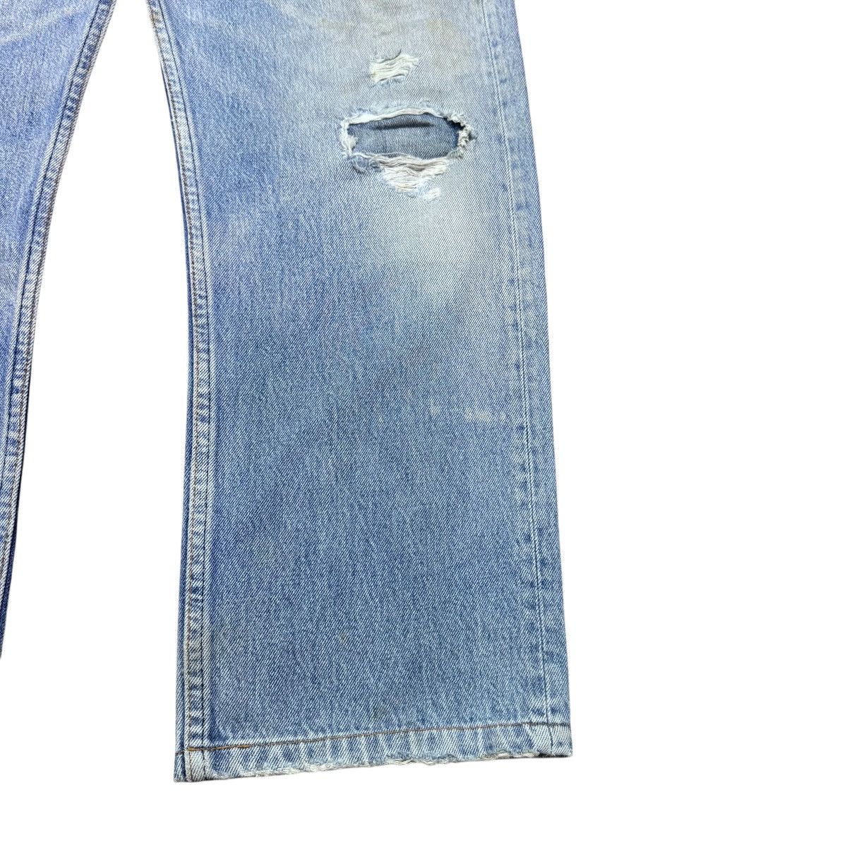 Levi's Vintage Levis 501 Distressed Denim Jeans Size US 35 - 10 Thumbnail