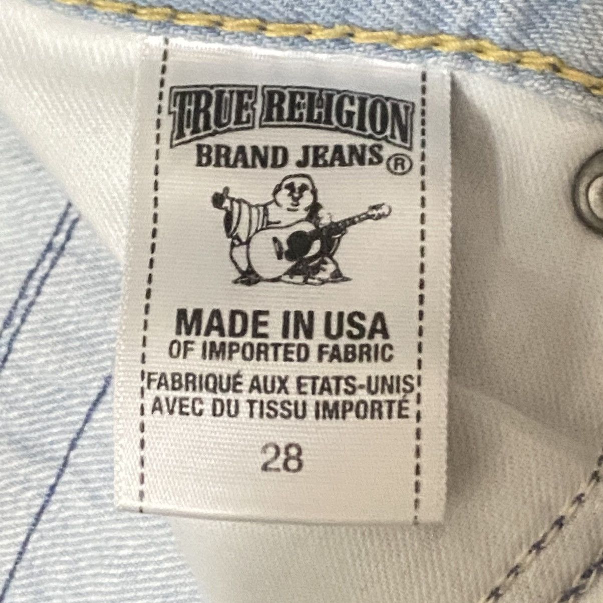 True Religion True Religion distressed Ricky light blue Size US 28 / EU 44 - 8 Thumbnail