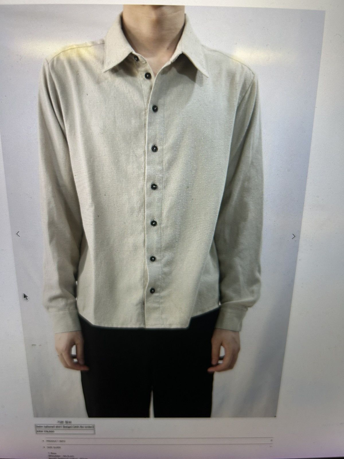 Other LES seim tailored shirt Size US L / EU 52-54 / 3 - 2 Thumbnail