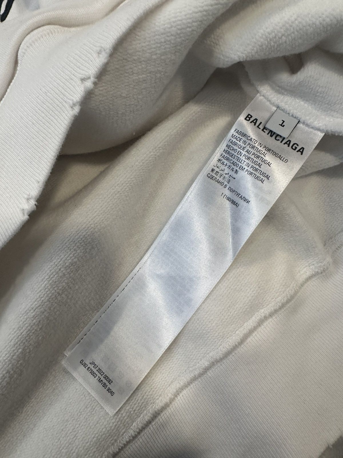 Balenciaga Balenciaga Brush Paint Hoodie Size 1 Size US S / EU 44-46 / 1 - 3 Thumbnail