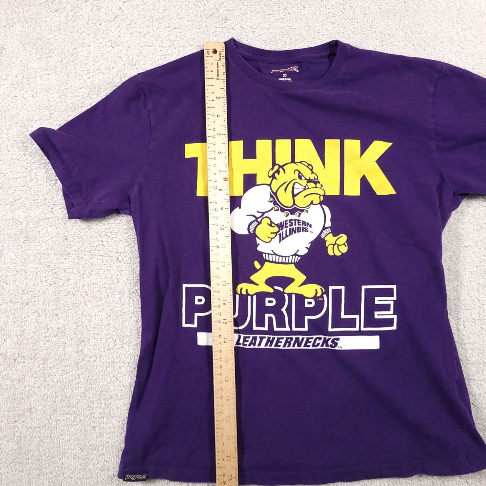 Jansport VINTAGE Western Illinois University Mom WIU Jansport NCAA Tee T-Shirt Women's Medium Size M / US 6-8 / IT 42-44 - 7 Thumbnail