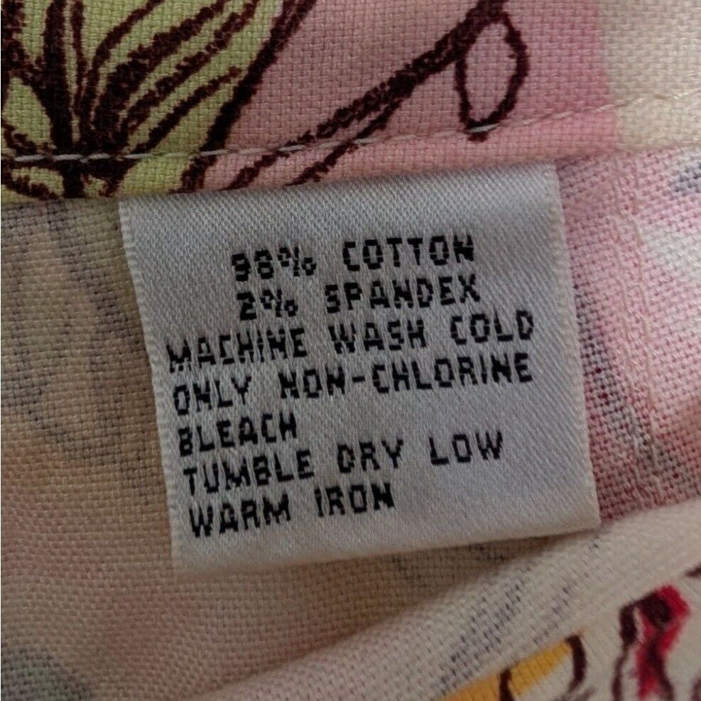 Talbots Talbots Fruit Pants Womens Size 10 Pink Butterfly 90s Size 32" / US 10 / IT 46 - 6 Thumbnail