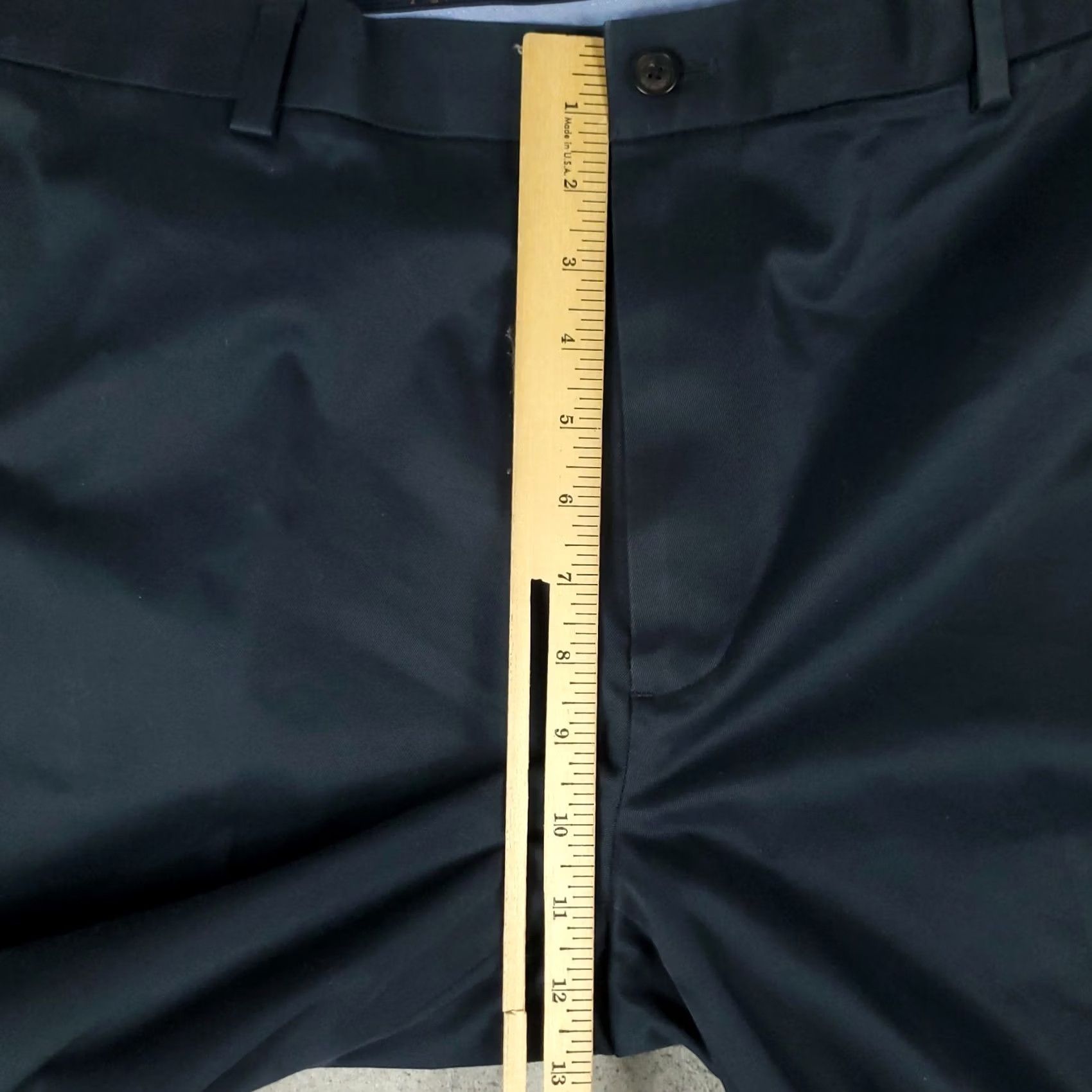 Brooks Brothers Brooks Brothers Pants Mens 38x30 Blue Flat Front Chino Trousers Dress Casual Business Regular Size US 38 / EU 54 - 5 Thumbnail