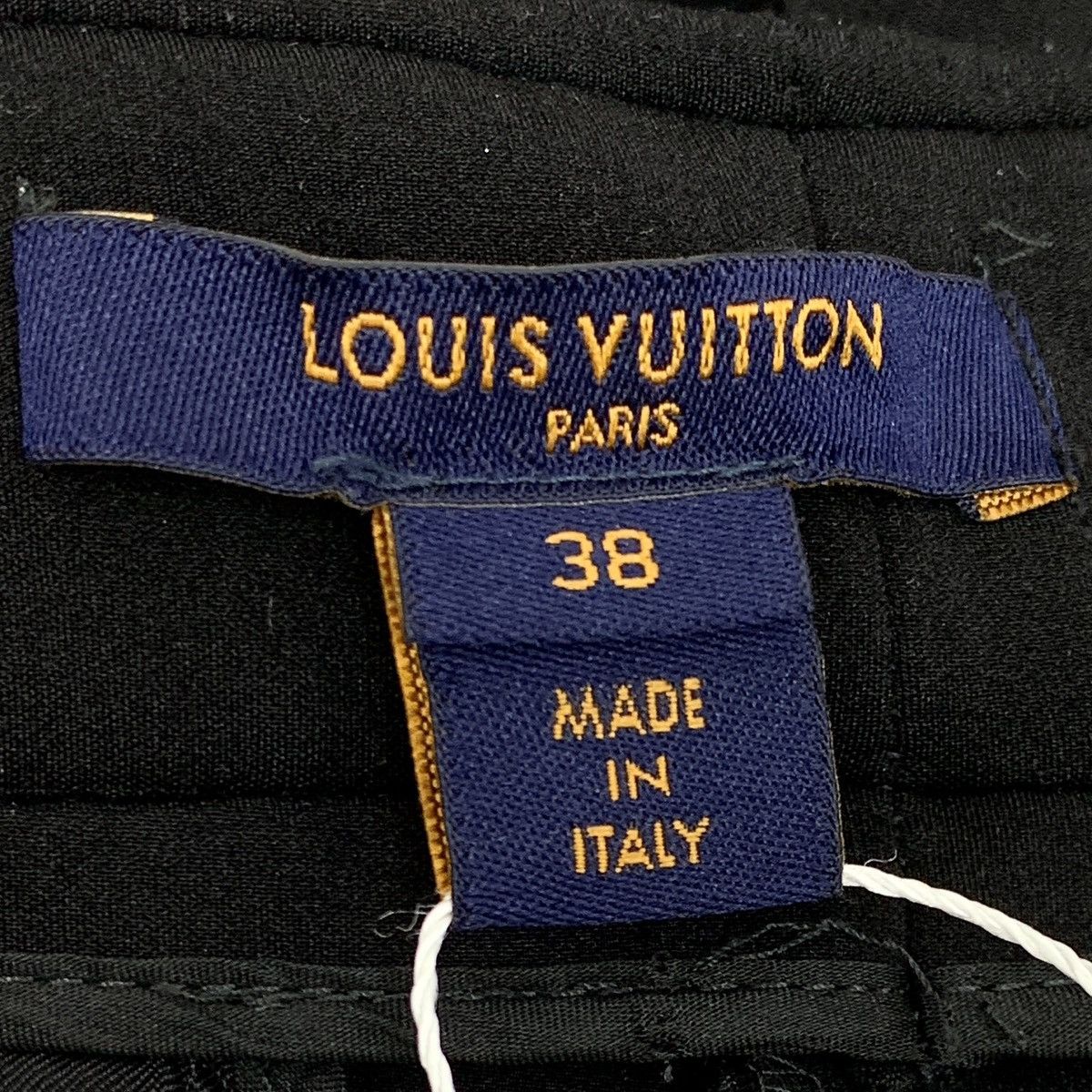 Louis Vuitton Louis Vuitton Black Pocket Logo Monogram Casual Pants K26WX Size 26" / US 2 / IT 38 - 6 Thumbnail