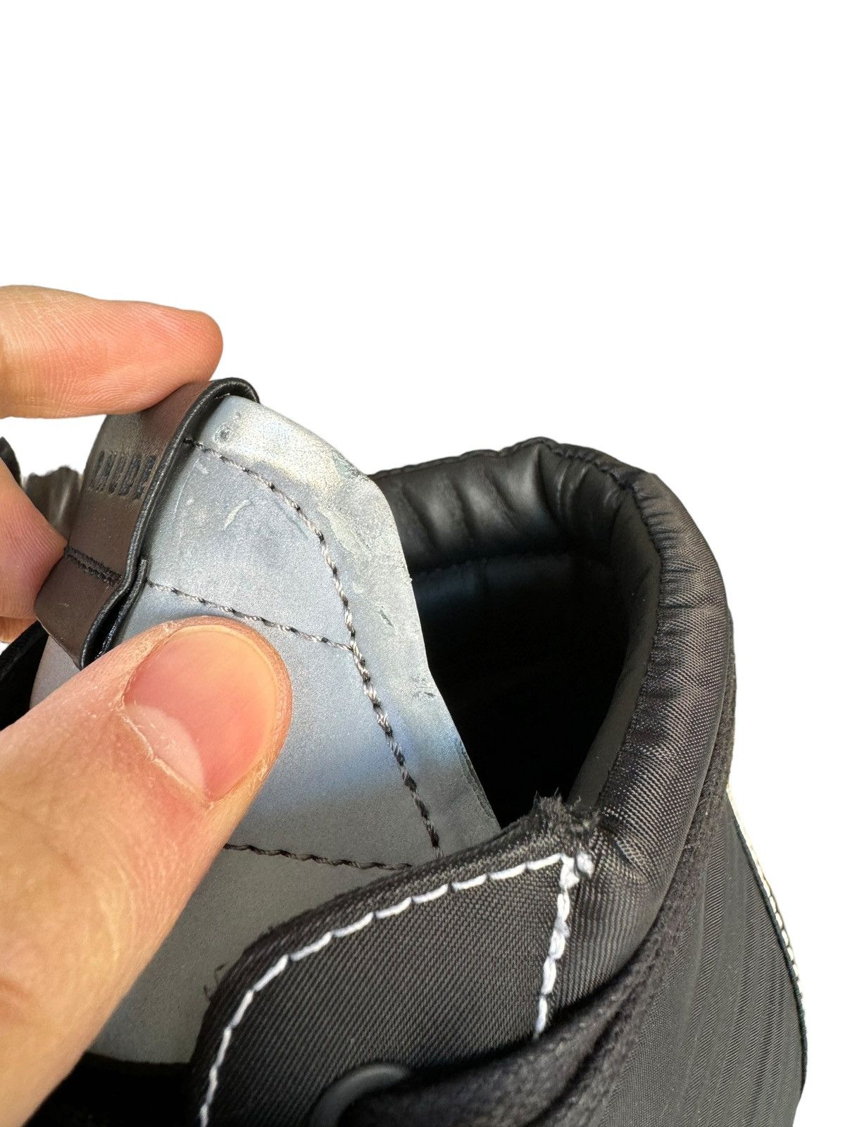 Rhude V1 Black Hi Translucent Sole Size US 10 / EU 43 - 14 Thumbnail