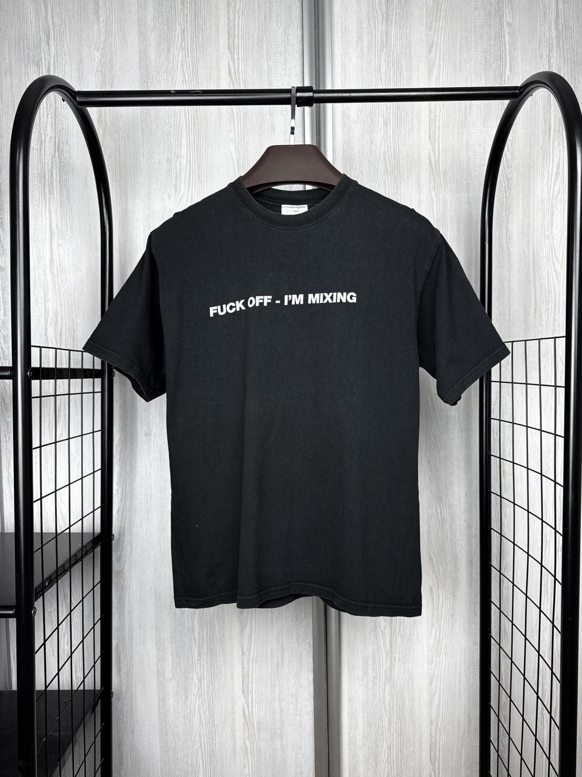 RUN DMC DMC World vintage y2k 00s Fuck OFF - I’m Mixing big logo tee Size US S / EU 44-46 / 1 - 1 Thumbnail