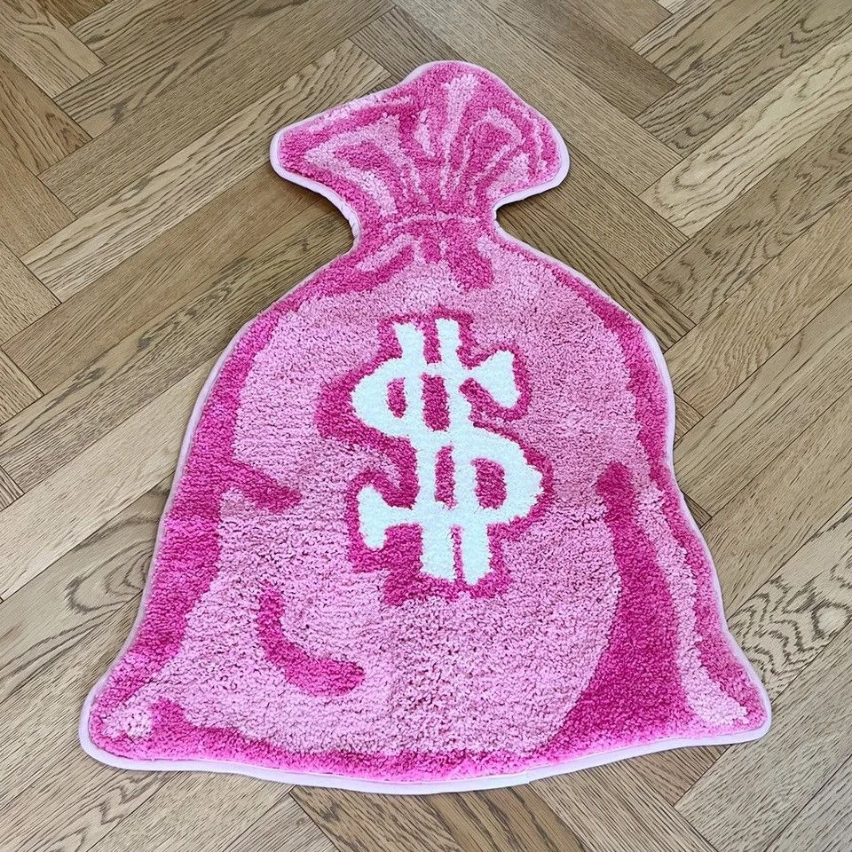 Other Handmade Wallet Shape Money Tufted Rug Carpet Bedroom Size ONE SIZE - 6 Thumbnail