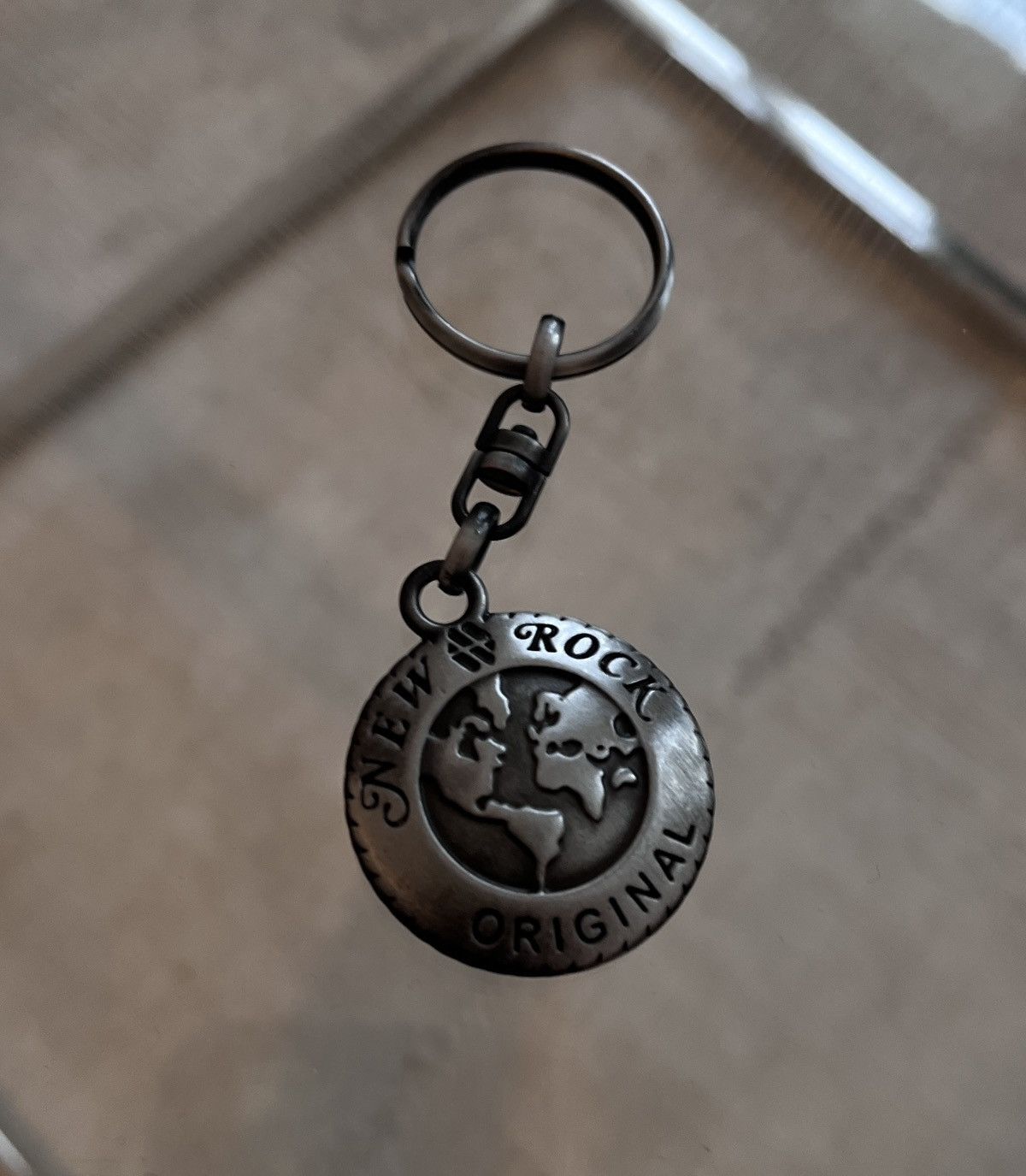 New Rock 🔥Authentic NEW ROCK BIG LOGO KEY CHAIN Size ONE SIZE - 1 Thumbnail