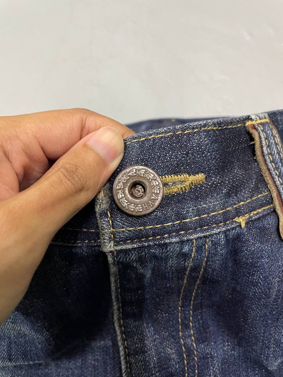 Seditionaries AVH DISTRESS REAL FADED FLAR DENIME Size US 36 / EU 52 - 11 Thumbnail