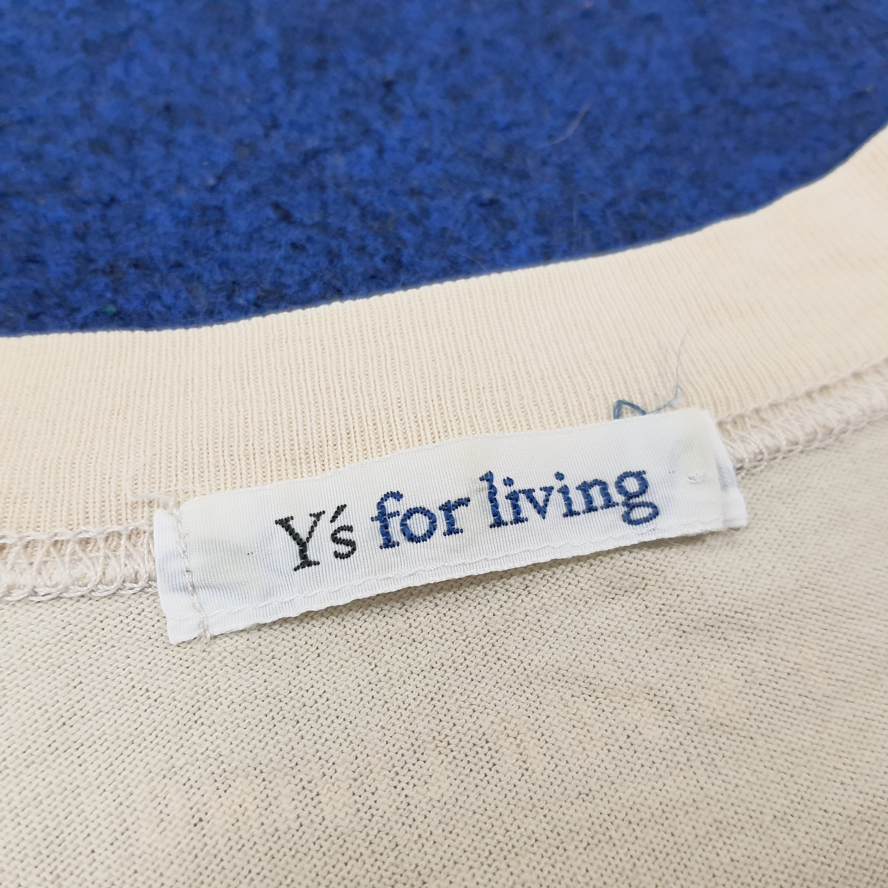 Yohji Yamamoto Vintage Y's for living by Yohji Yamamoto Tshirt C239N27 Size US L / EU 52-54 / 3 - 5 Thumbnail