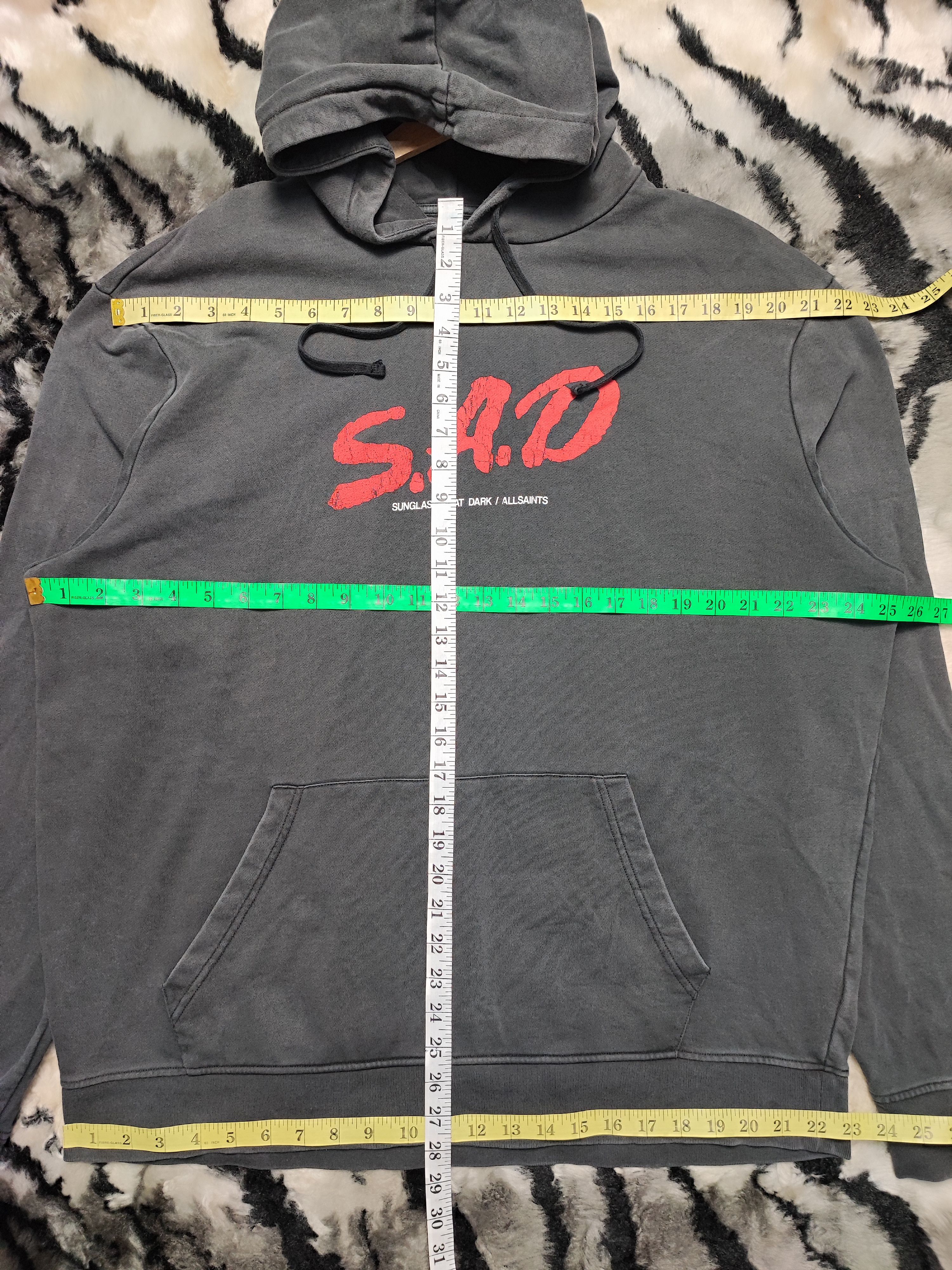 Affliction AllSaints Underground Hoodie Sad Size US L / EU 52-54 / 3 - 9 Thumbnail