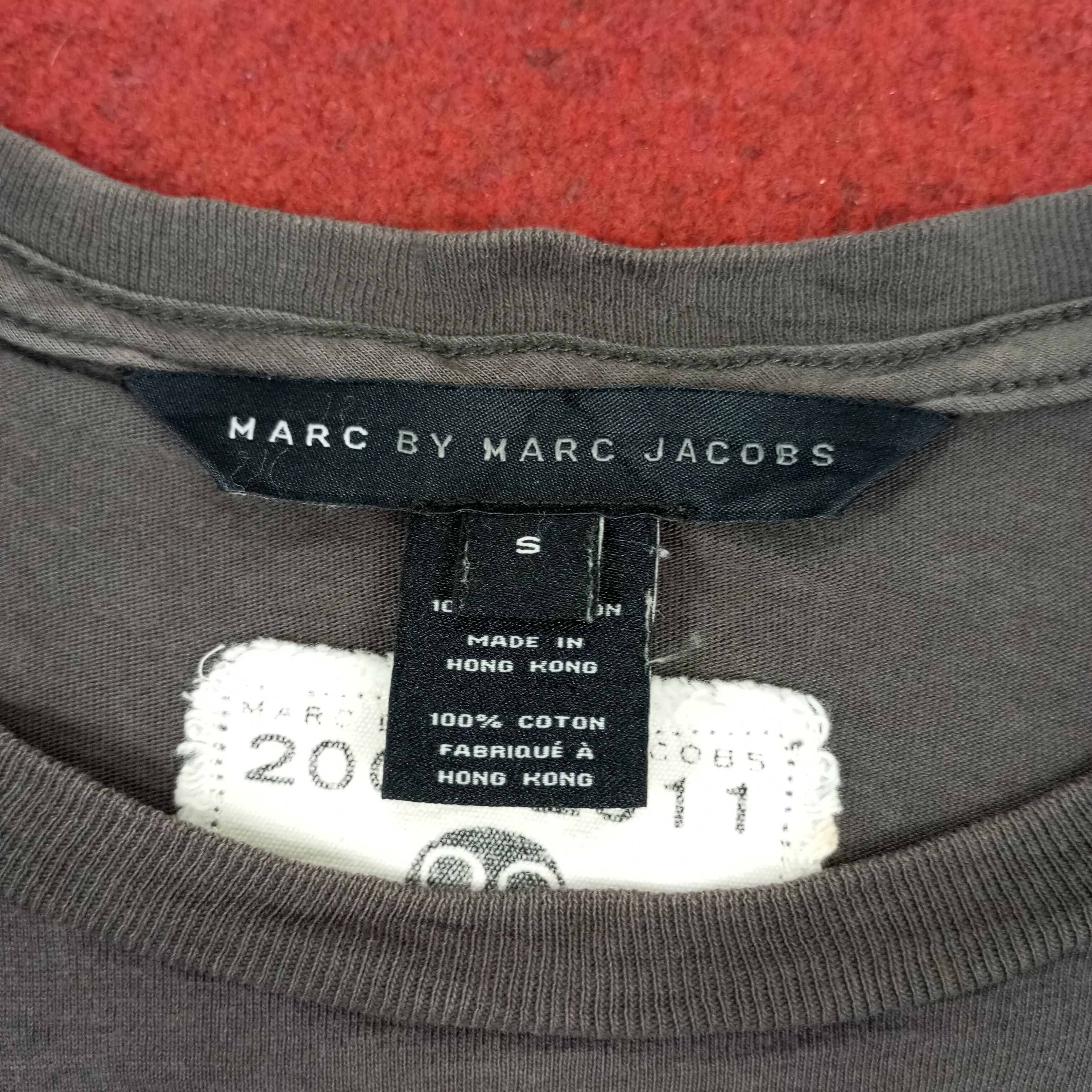 Marc by Marc Jacobs × Vintage Marc By Marc Jacobs Skulls Art Design Style Tshirt Size US M / EU 48-50 / 2 - 8 Thumbnail