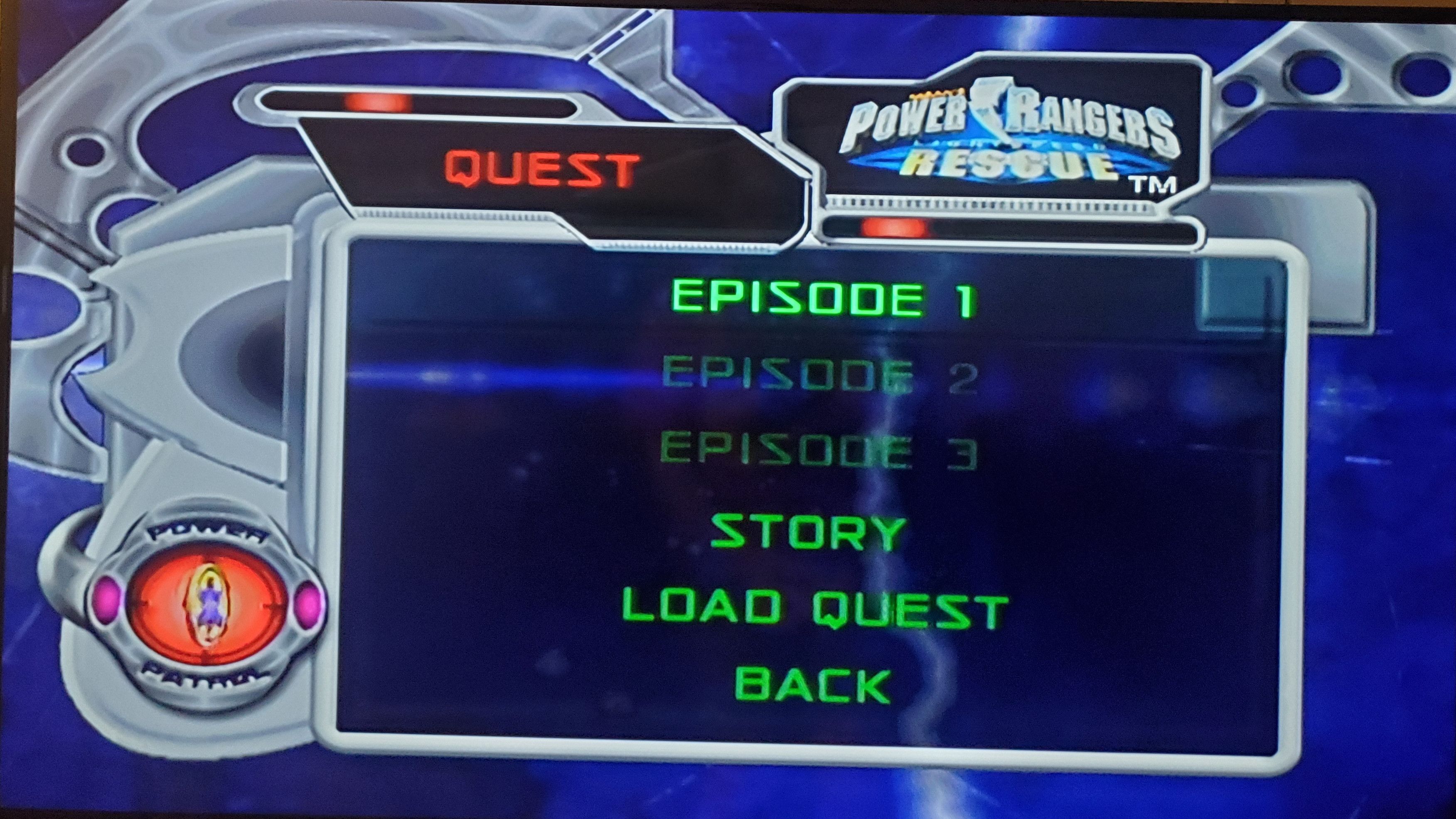 Nintendo Power Rangers Lightspeed Rescue N64 Nintendo 64 Video Game Size ONE SIZE - 5 Thumbnail