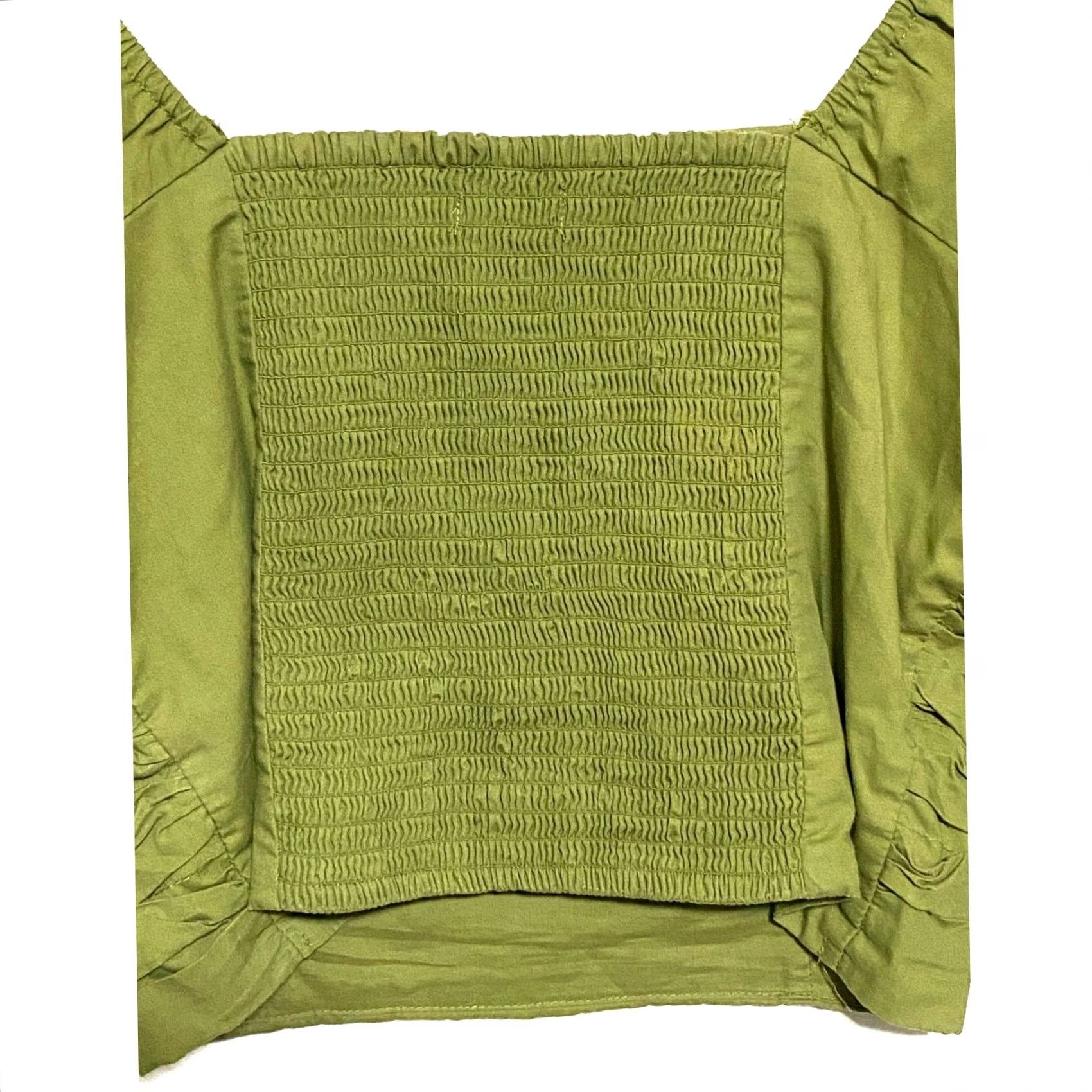 Abercrombie & Fitch Abercrombie Green Crop Top M Size Regular Cozy Cowgirl Size M / US 6-8 / IT 42-44 - 4 Thumbnail