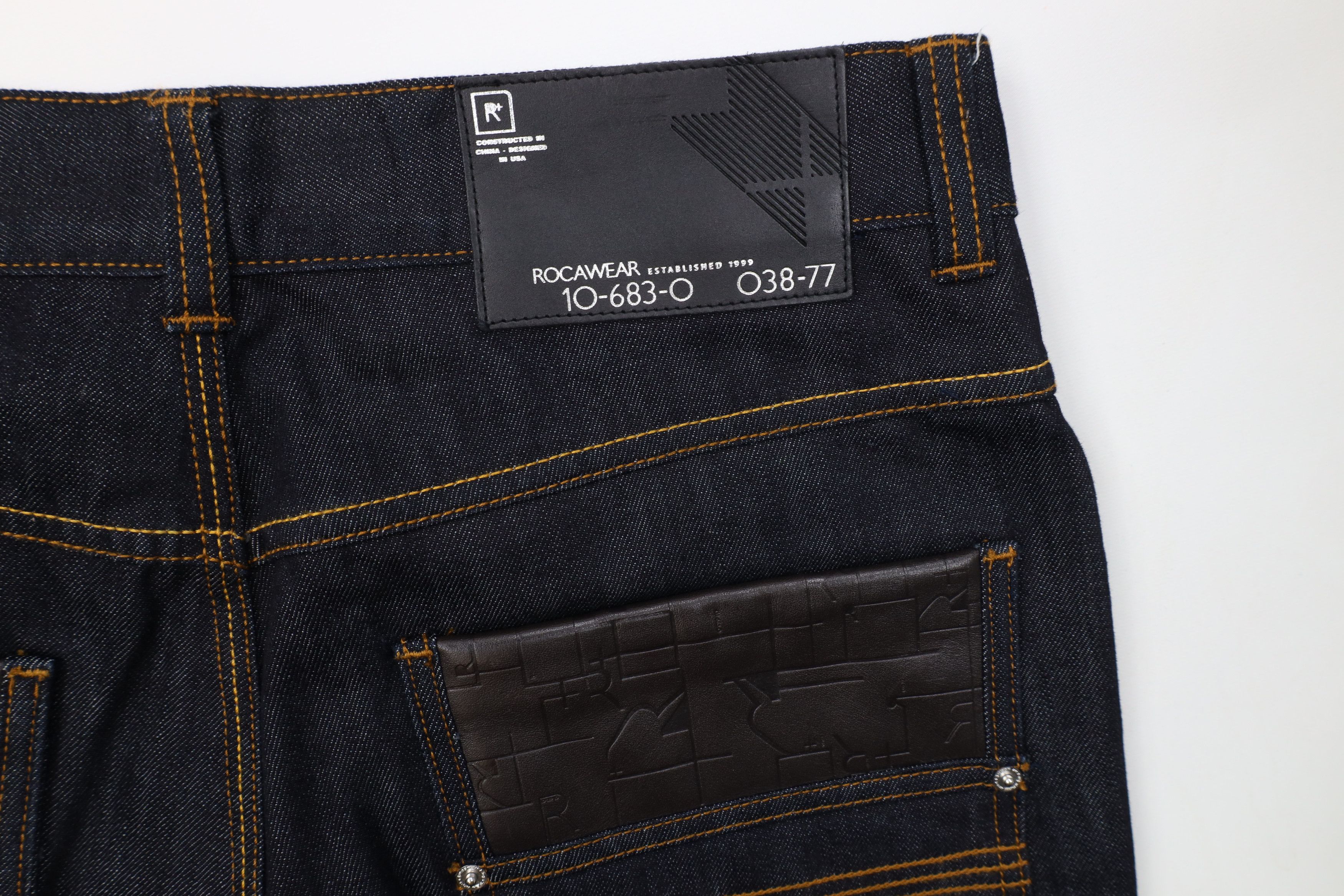 Rocawear Vintage 90s Y2K Rocawear Wide Leg Denim Jeans Indigo Blue Size US 36 / EU 52 - 12 Thumbnail