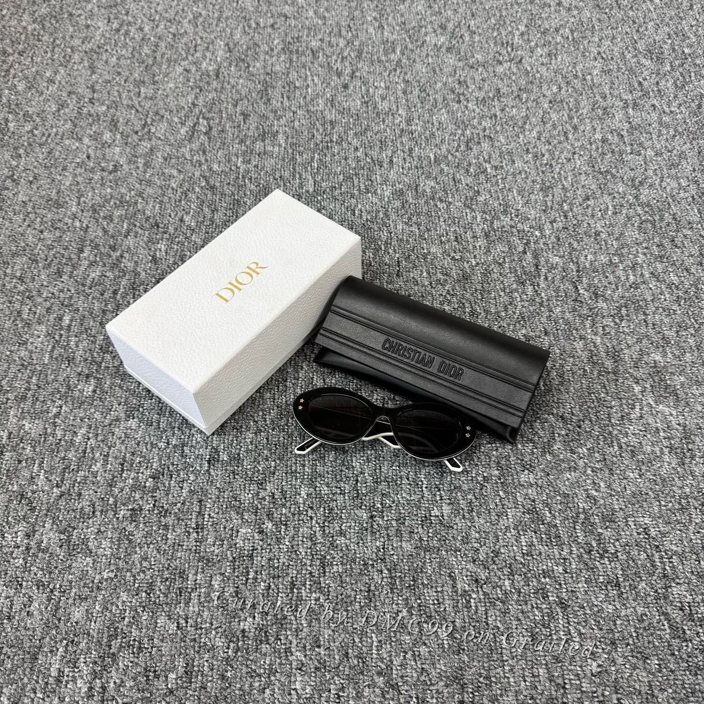 Dior Dior Resort Letter Logo Cat-Eye Sunglasses Size ONE SIZE - 1 Thumbnail