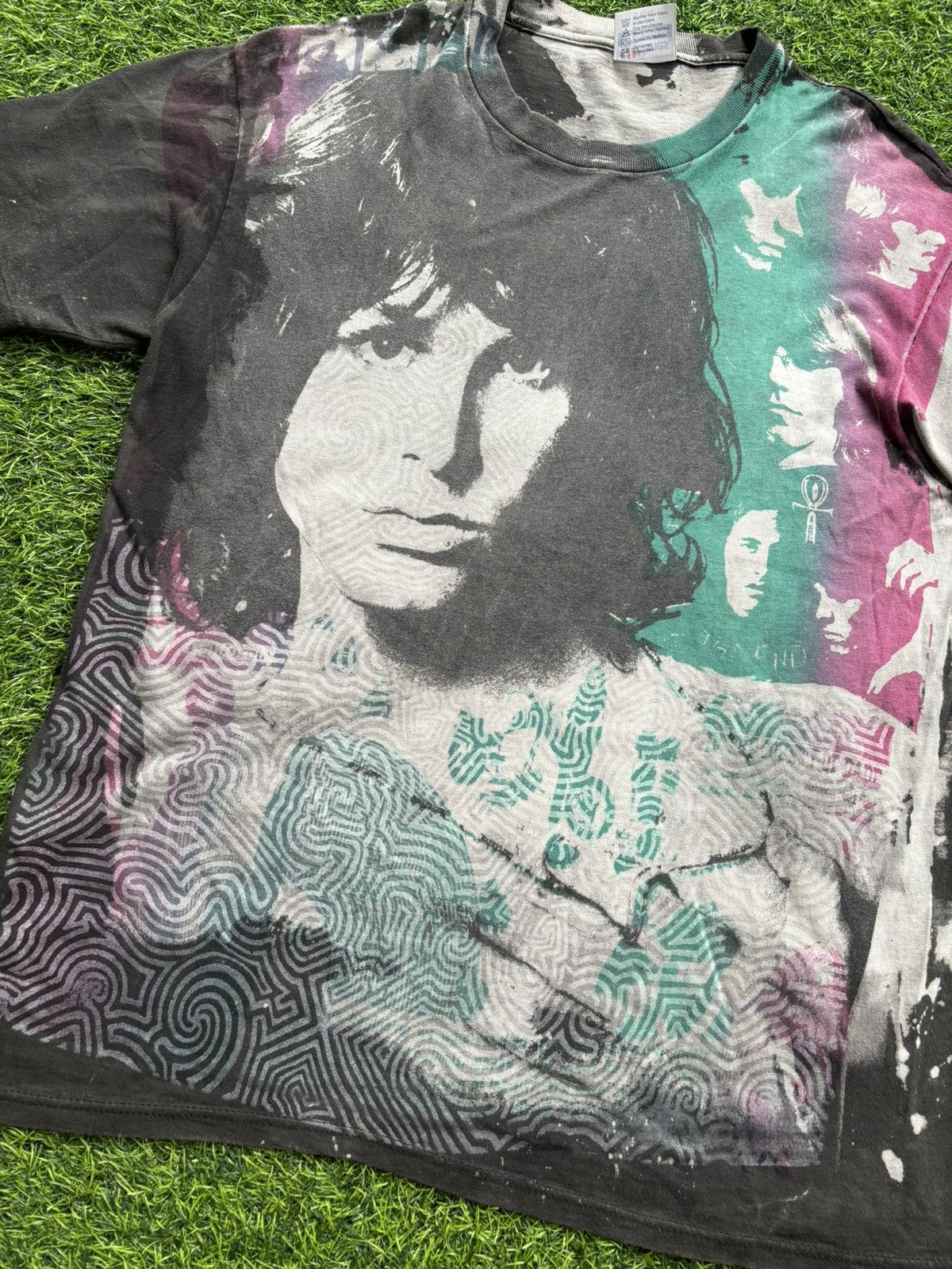 Band Tees Vintage Mosquitohead The Doors Jim Morrison Tshirt Size US L / EU 52-54 / 3 - 3 Thumbnail