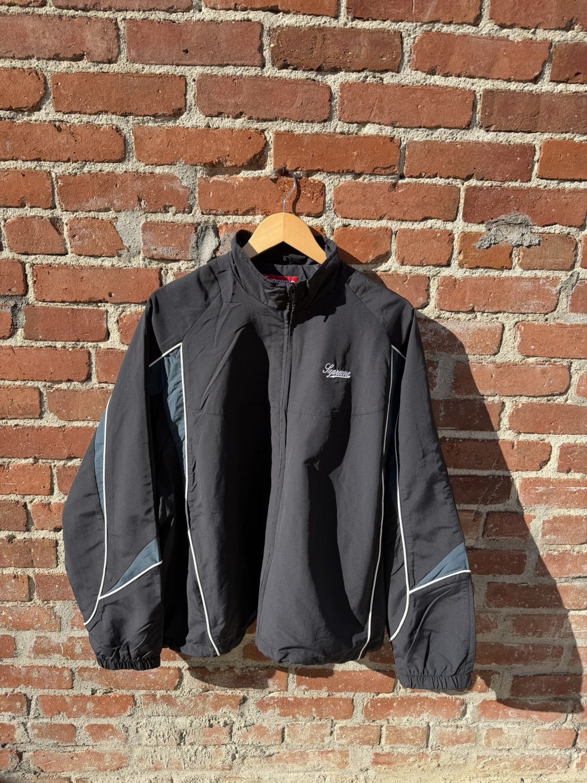 Supreme Supreme Contrast Piping Track Jacket Size US L / EU 52-54 / 3 - 1 Thumbnail